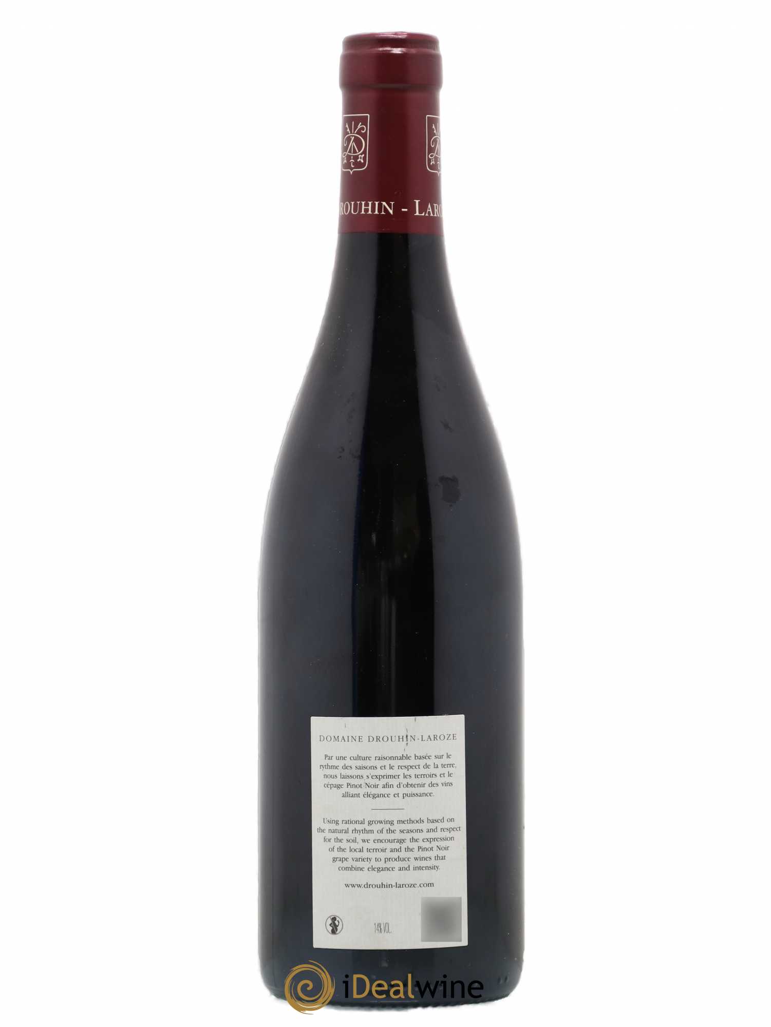 Chambertin Clos de Bèze Grand Cru Domaine Drouhin-Laroze 2019 - Lot de 1 bouteille - 1