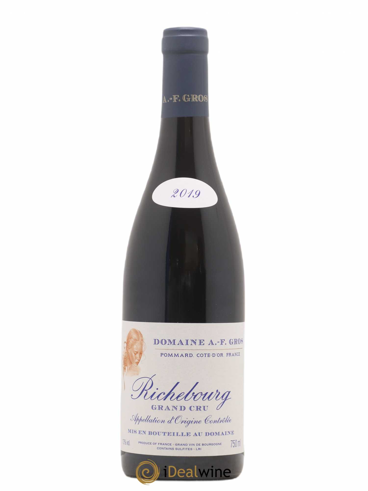 Richebourg Grand Cru A.-F. Gros 2019 - Lot de 1 bouteille - 0