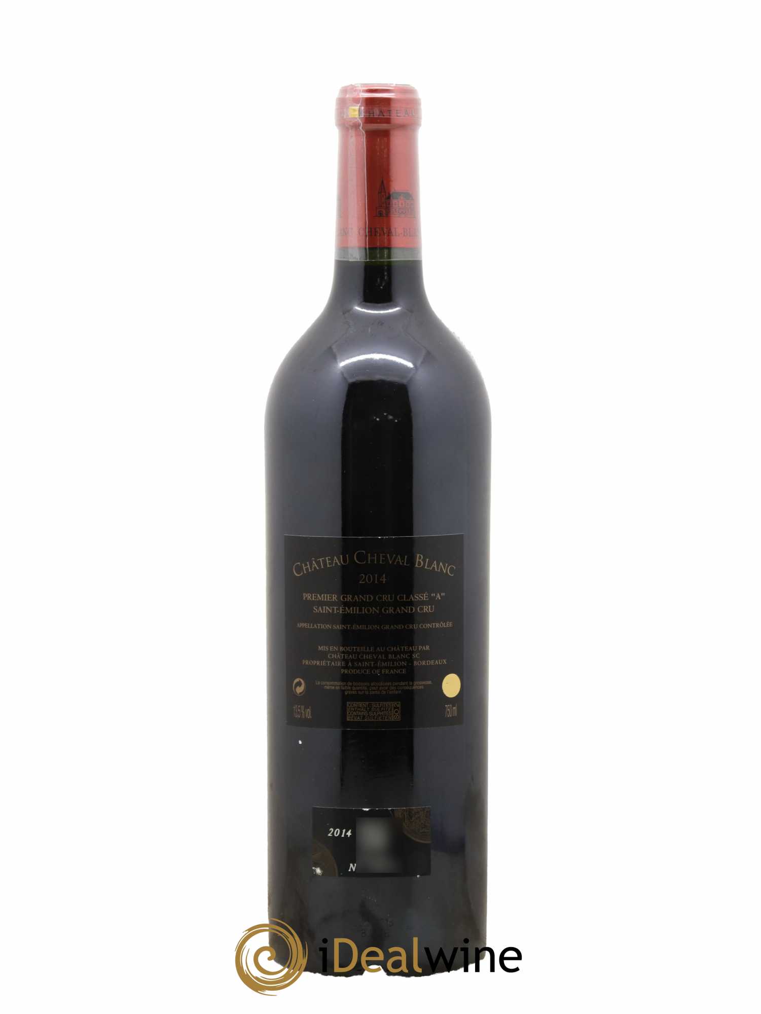 Château Cheval Blanc 1er Grand Cru Classé A 2014 - Lot de 1 bouteille - 1