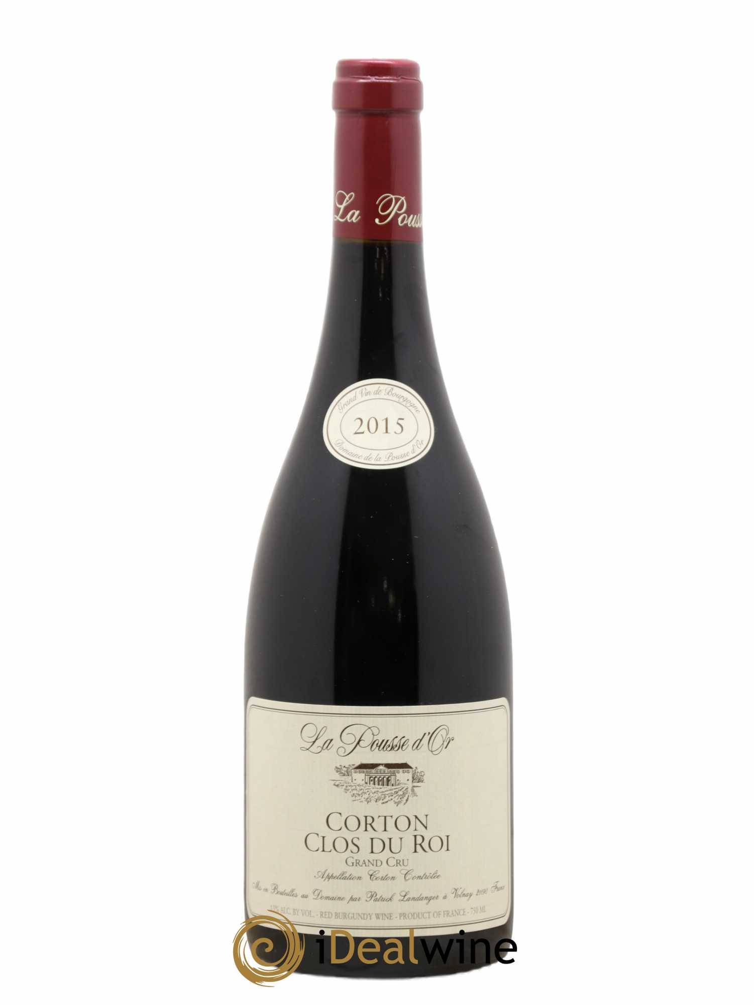 Corton Grand Cru Clos du Roi La Pousse d'Or (Domaine de) 2015 - Lot de 1 bouteille - 0
