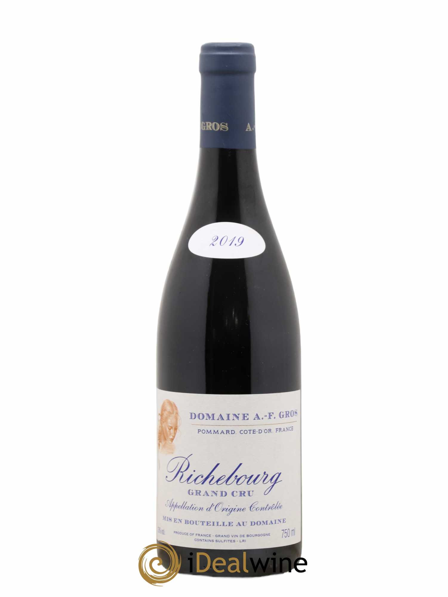 Richebourg Grand Cru A.-F. Gros 2019 - Lot de 1 bouteille - 0