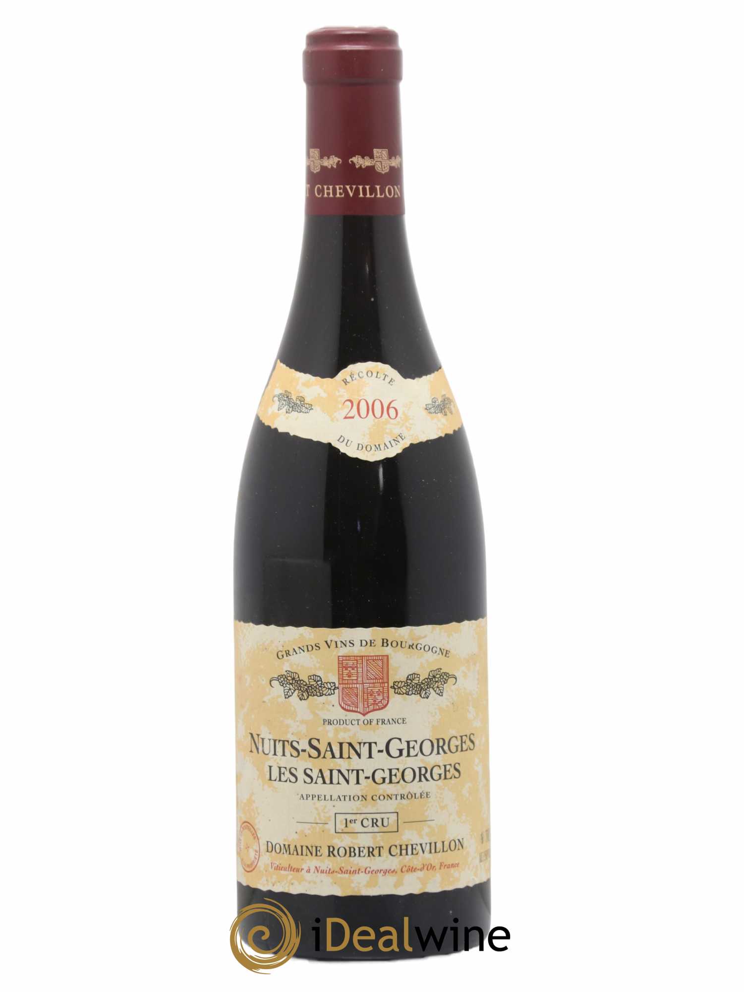 Nuits-Saint-Georges 1er Cru Les Saint Georges Robert Chevillon 2006 - Lot de 1 bouteille - 0