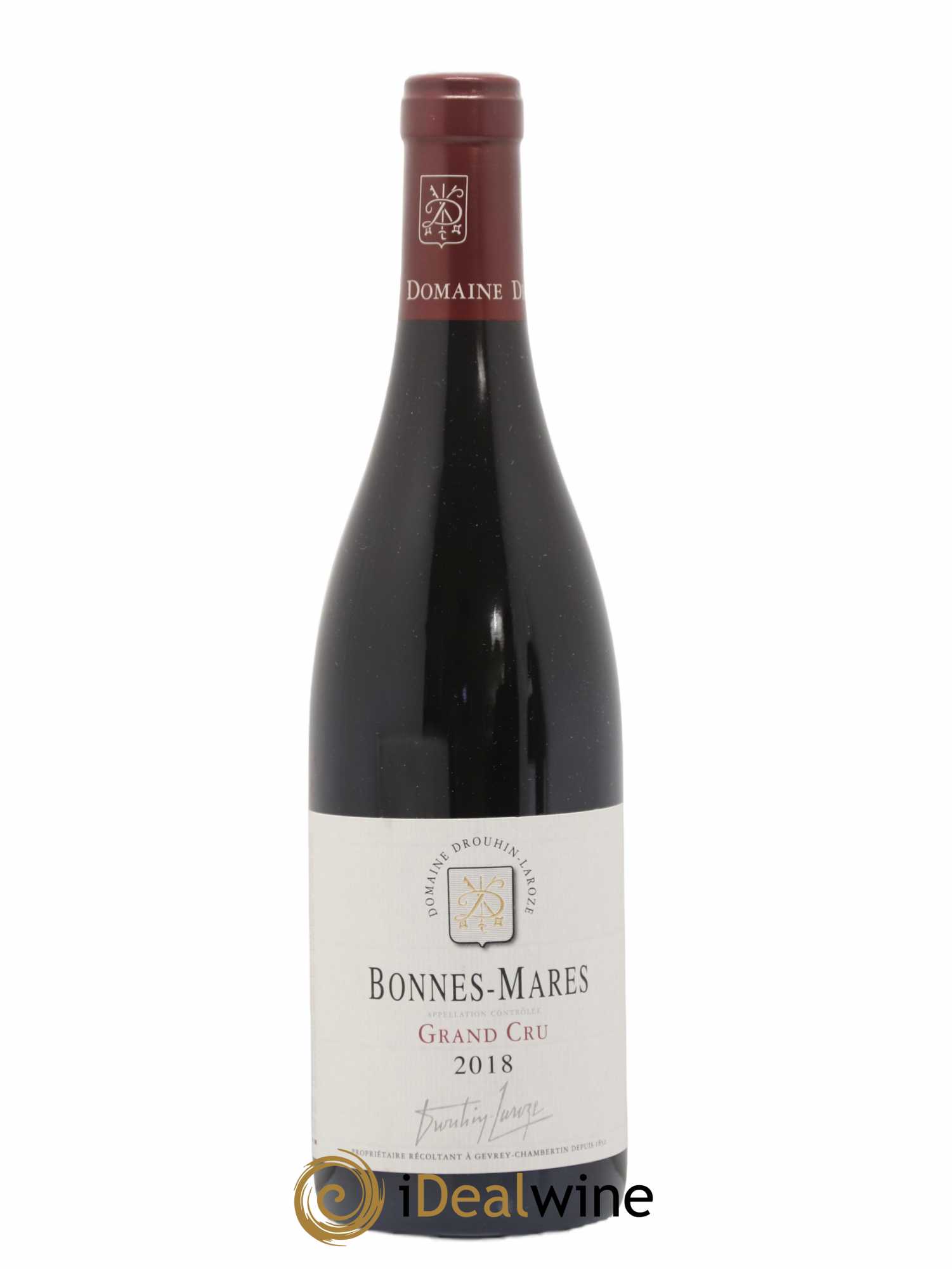 Bonnes-Mares Grand Cru Domaine Drouhin-Laroze 2018 - Lot de 1 bouteille - 0
