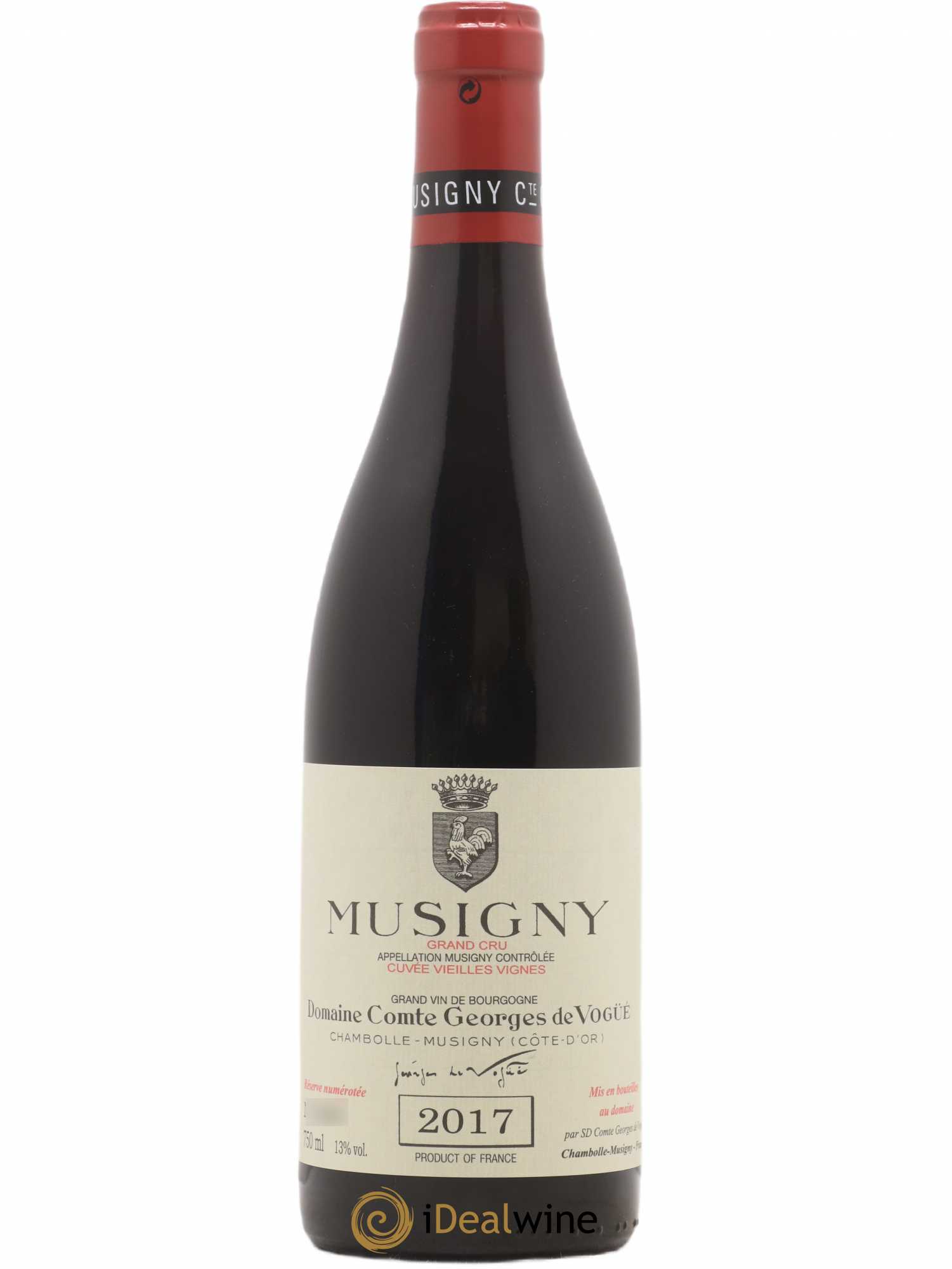 Musigny Grand Cru Cuvée Vieilles Vignes Comte Georges de Vogüé 2017 - Lot de 1 bouteille - 0