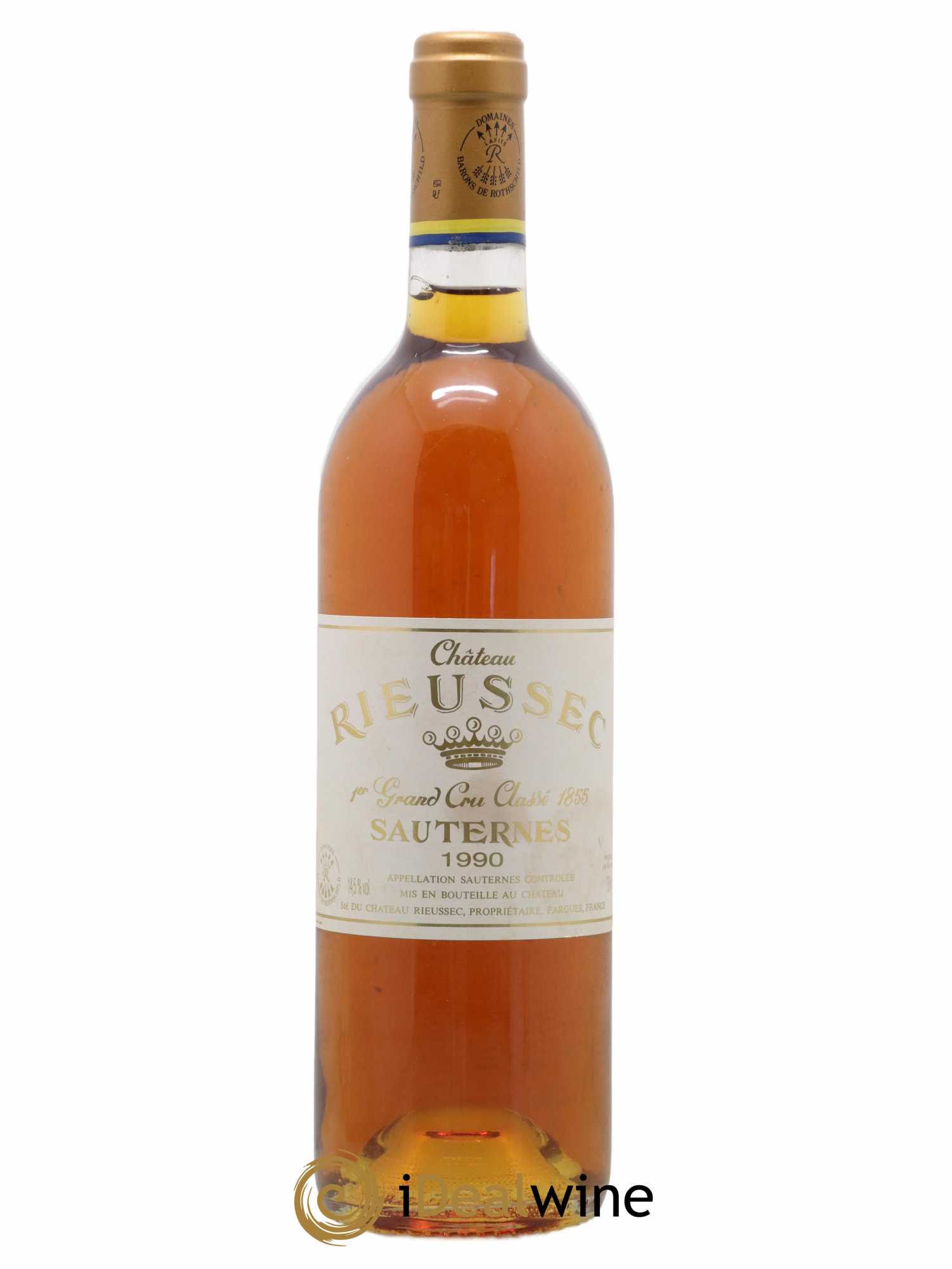 Château Rieussec 1er Grand Cru Classé 1990 - Posten von 1 Flasche - 0
