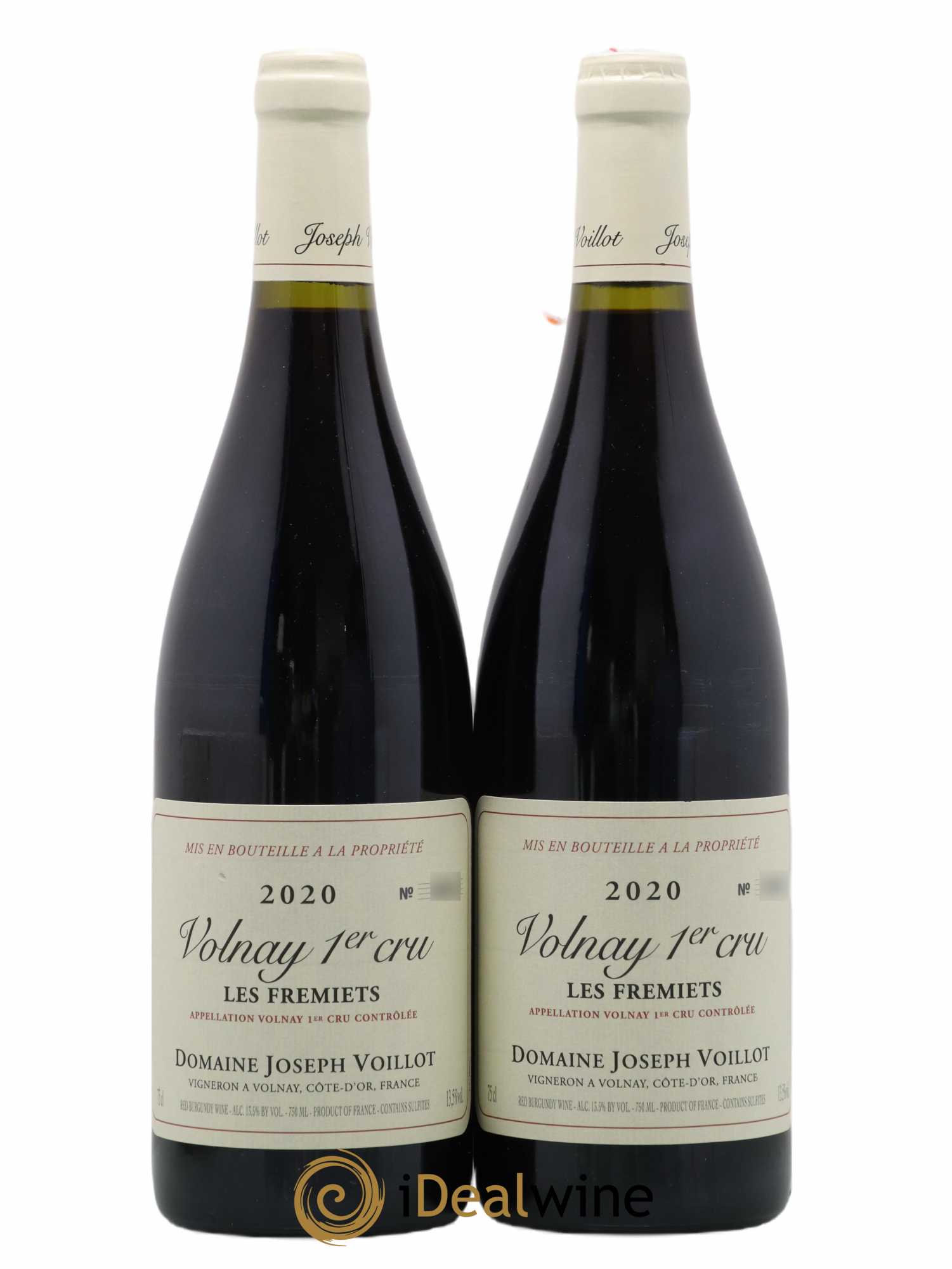 Volnay 1er Cru Les Fremiets Joseph Voillot (Domaine) 2020 - Lot de 2 bouteilles - 0
