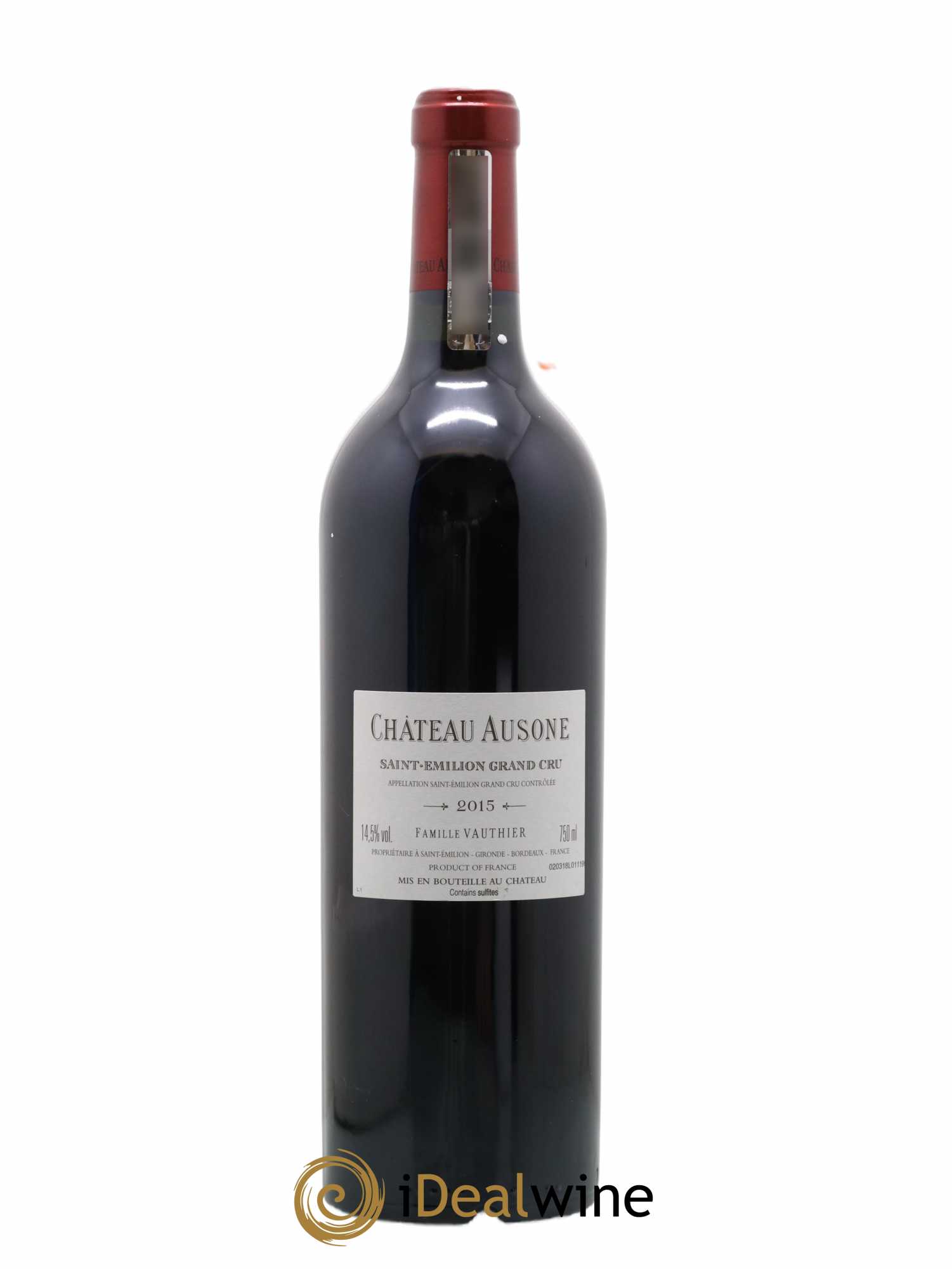 Château Ausone 1er Grand Cru Classé A 2015 - Lot de 1 bouteille - 1