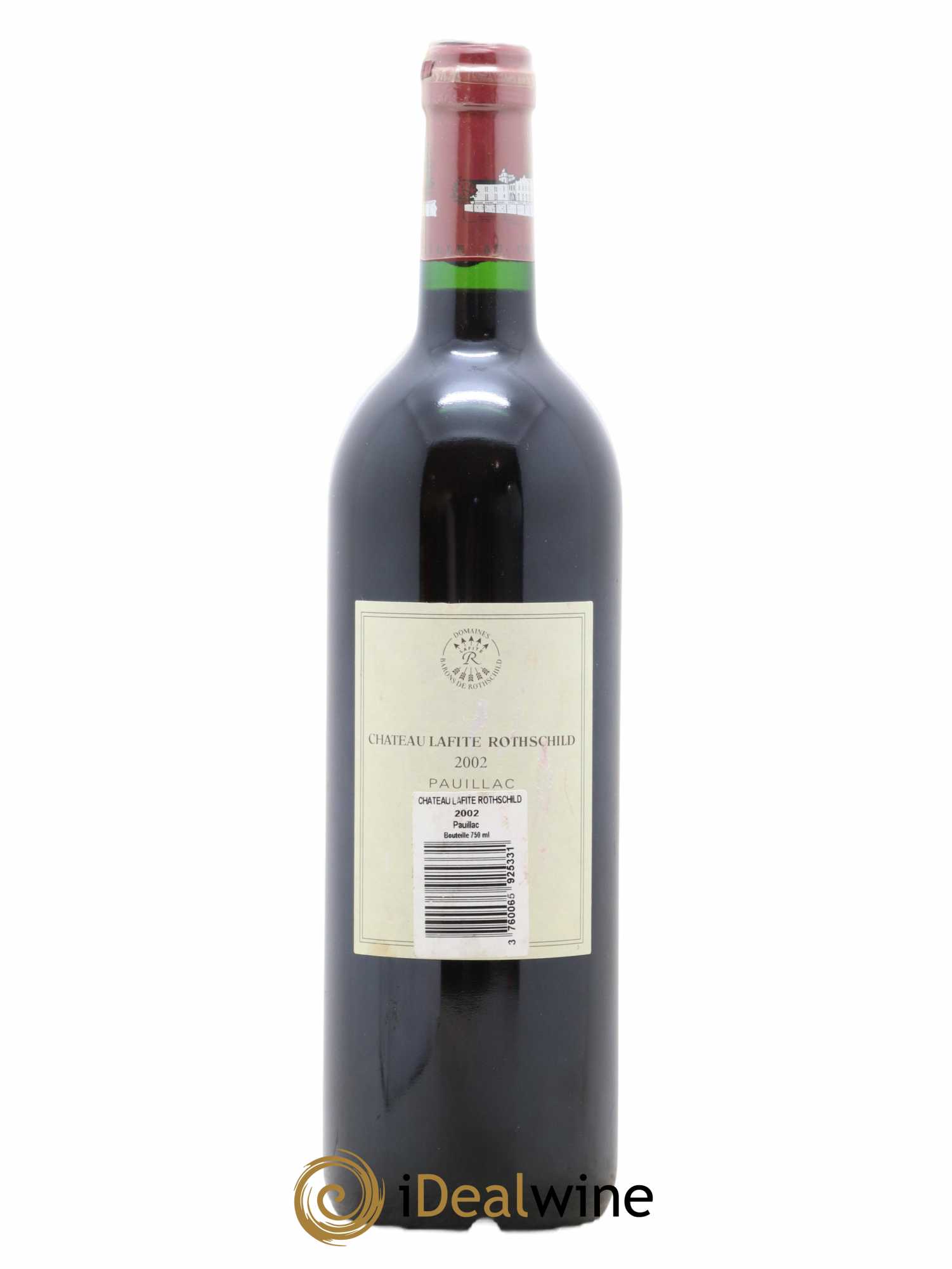 Château Lafite Rothschild 1er Grand Cru Classé 2002 - Lot de 1 bouteille - 1