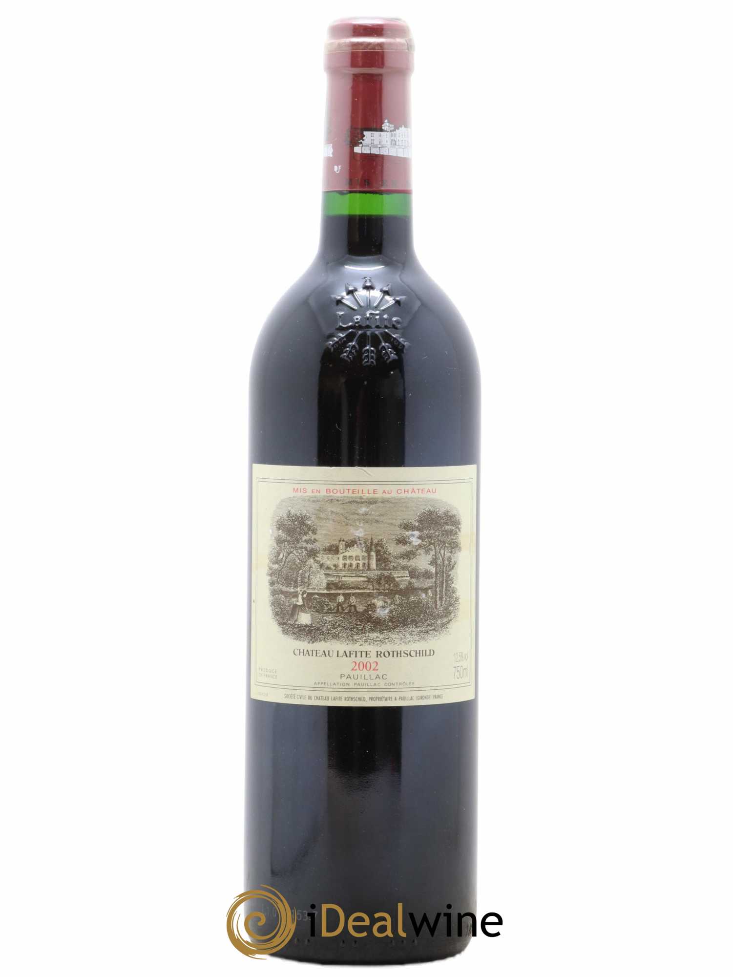 Château Lafite Rothschild 1er Grand Cru Classé 2002 - Lot de 1 bouteille - 0