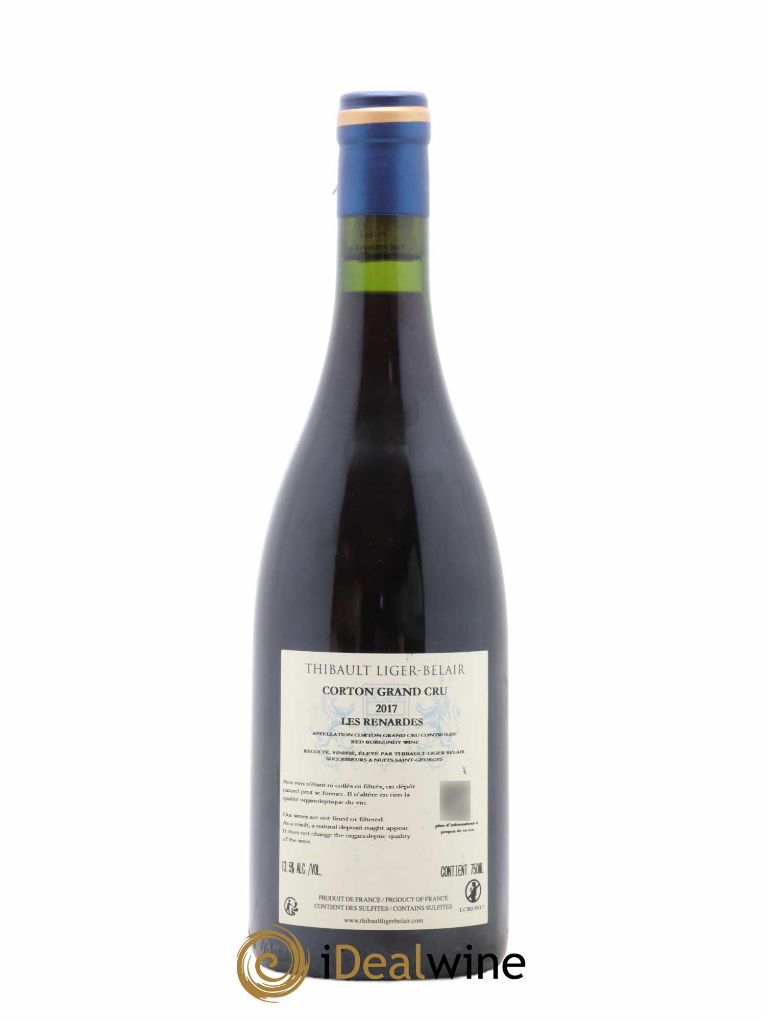 Corton Grand Cru Les Renardes Thibault Liger-Belair 2017 - Lotto di 1 bottiglia - 1