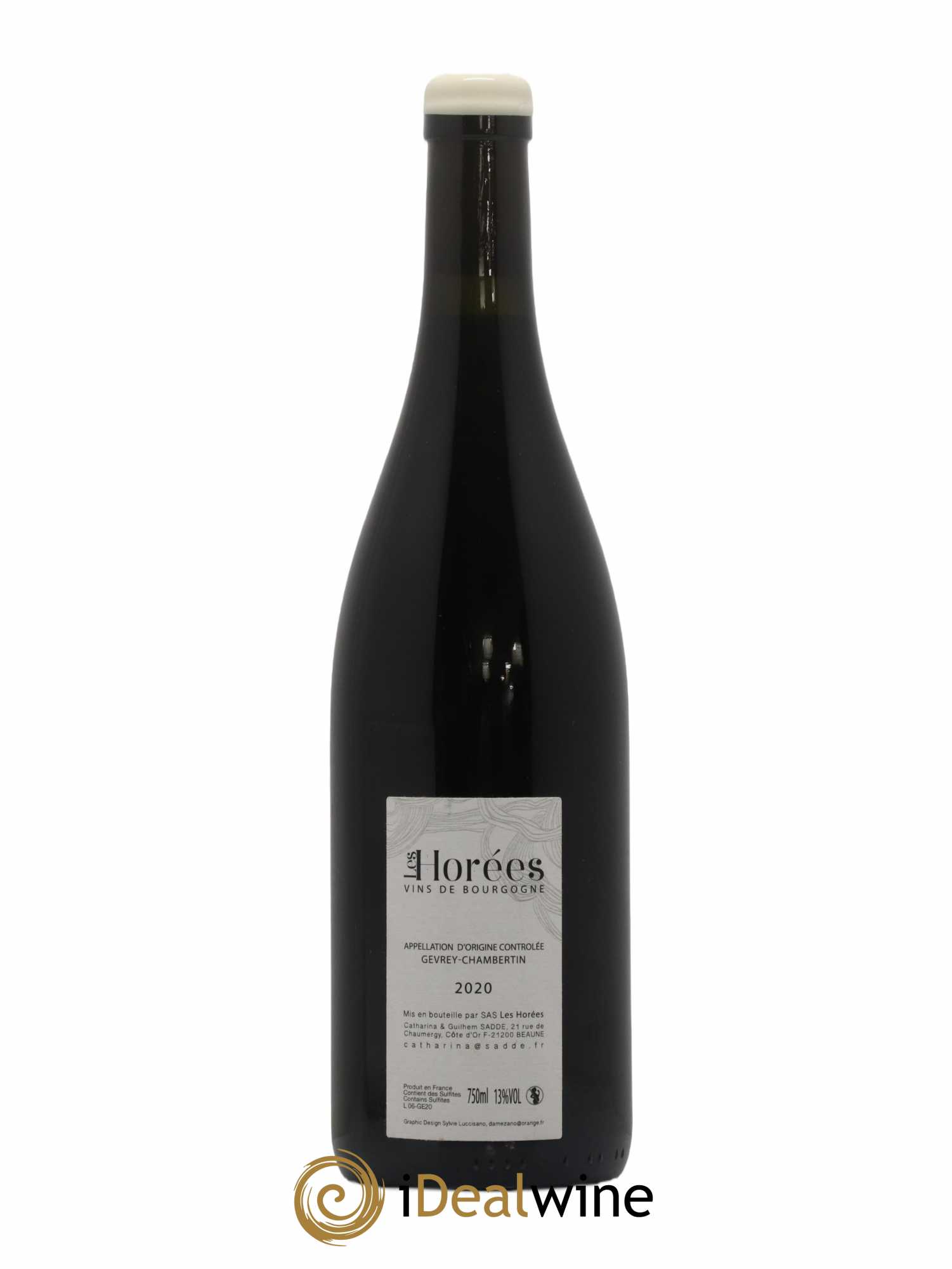 Gevrey-Chambertin En Reniard Les Horées 2020 - Lot de 1 bouteille - 1