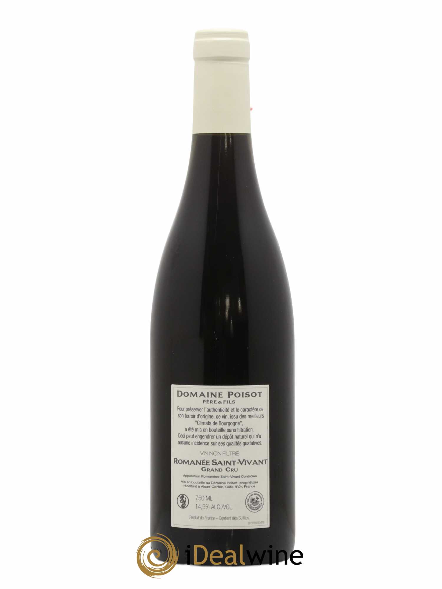 Romanée-Saint-Vivant Grand Cru Poisot Père & Fils 2019 - Lotto di 1 bottiglia - 1