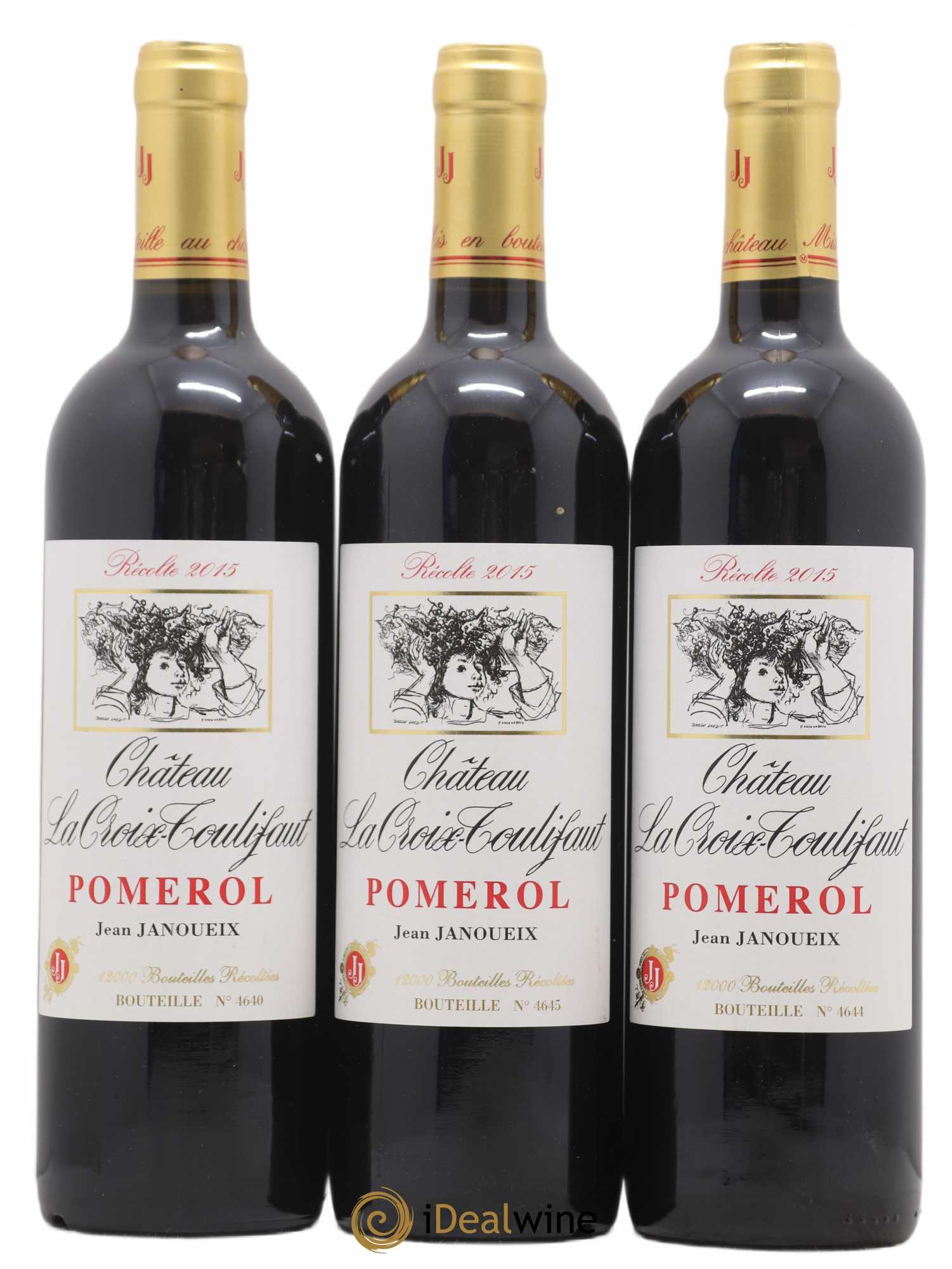 Château la Croix Toulifaut 2015 - Lot de 3 bouteilles - 0