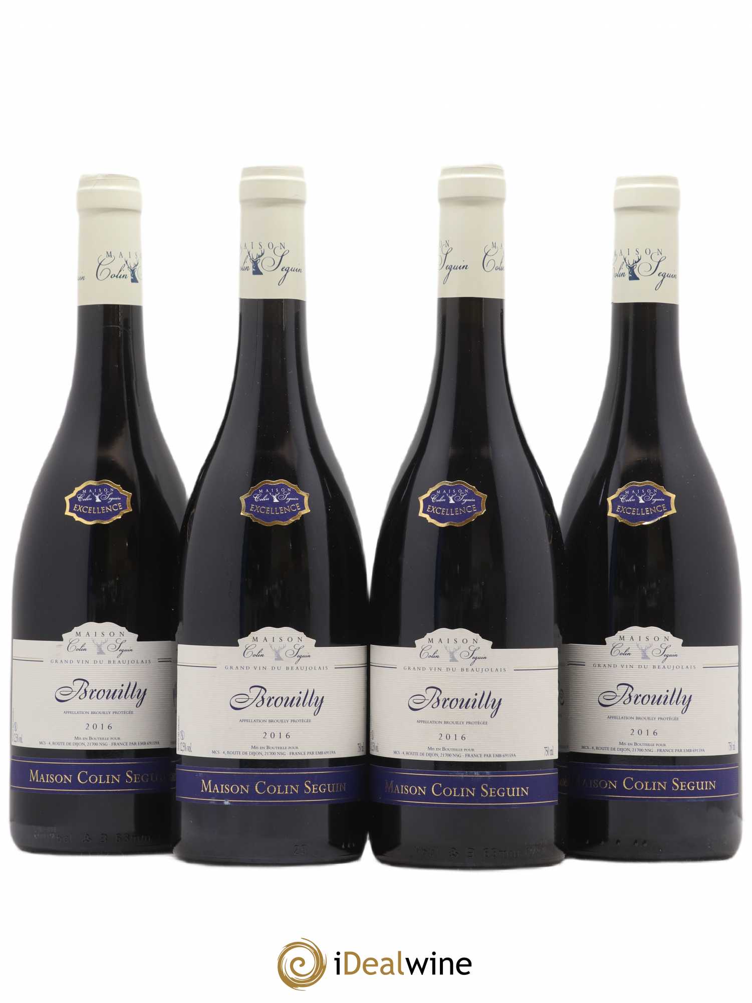 Brouilly Maison Colin Seguin 2016 - Lot de 4 bouteilles - 0