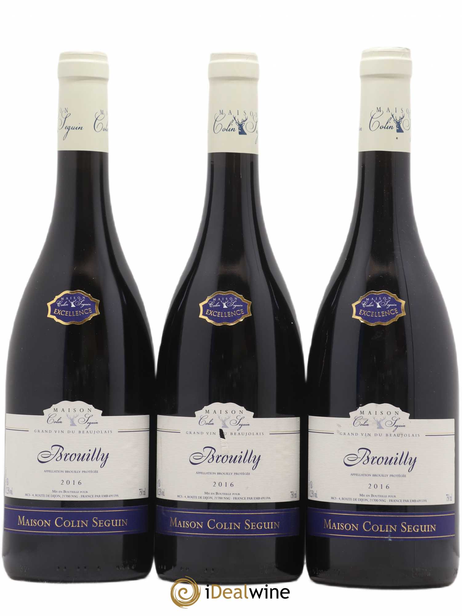 Brouilly Maison Colin Seguin 2016 - Lot de 3 bouteilles - 0