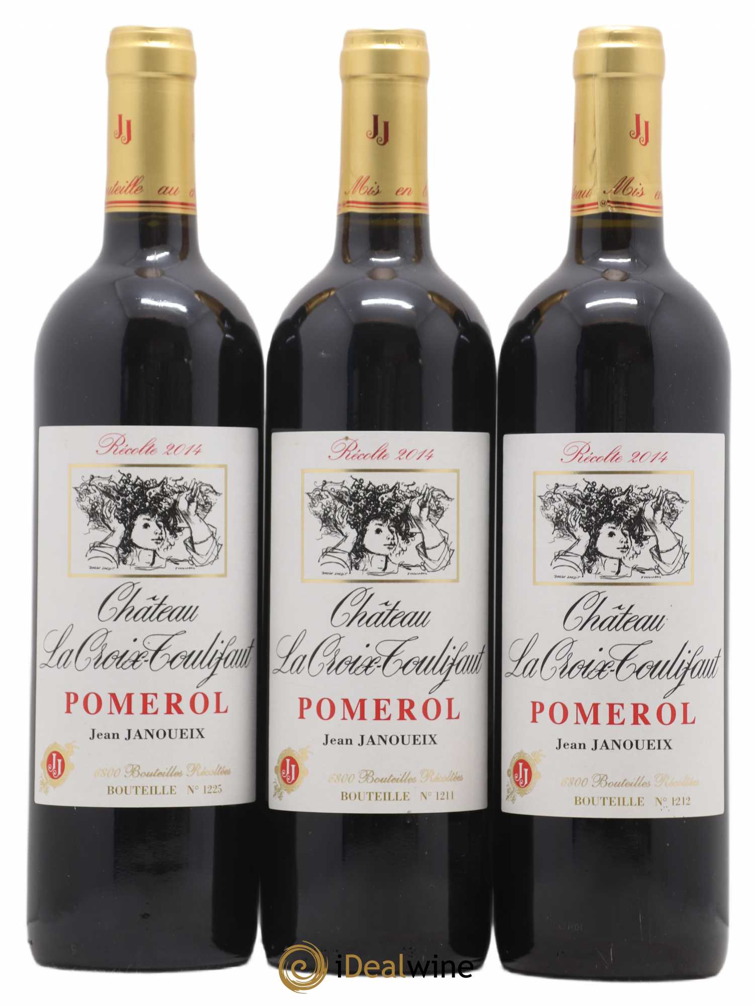 Château la Croix Toulifaut 2014 - Lot de 3 bouteilles - 0