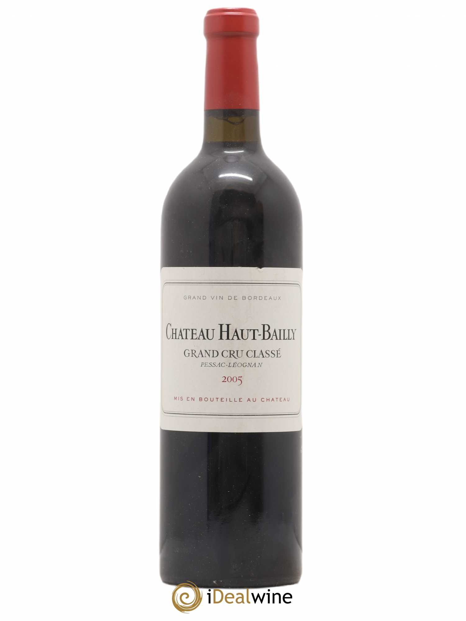 Château Haut-Bailly Cru Classé de Graves 2005 - Lot de 1 bouteille - 0