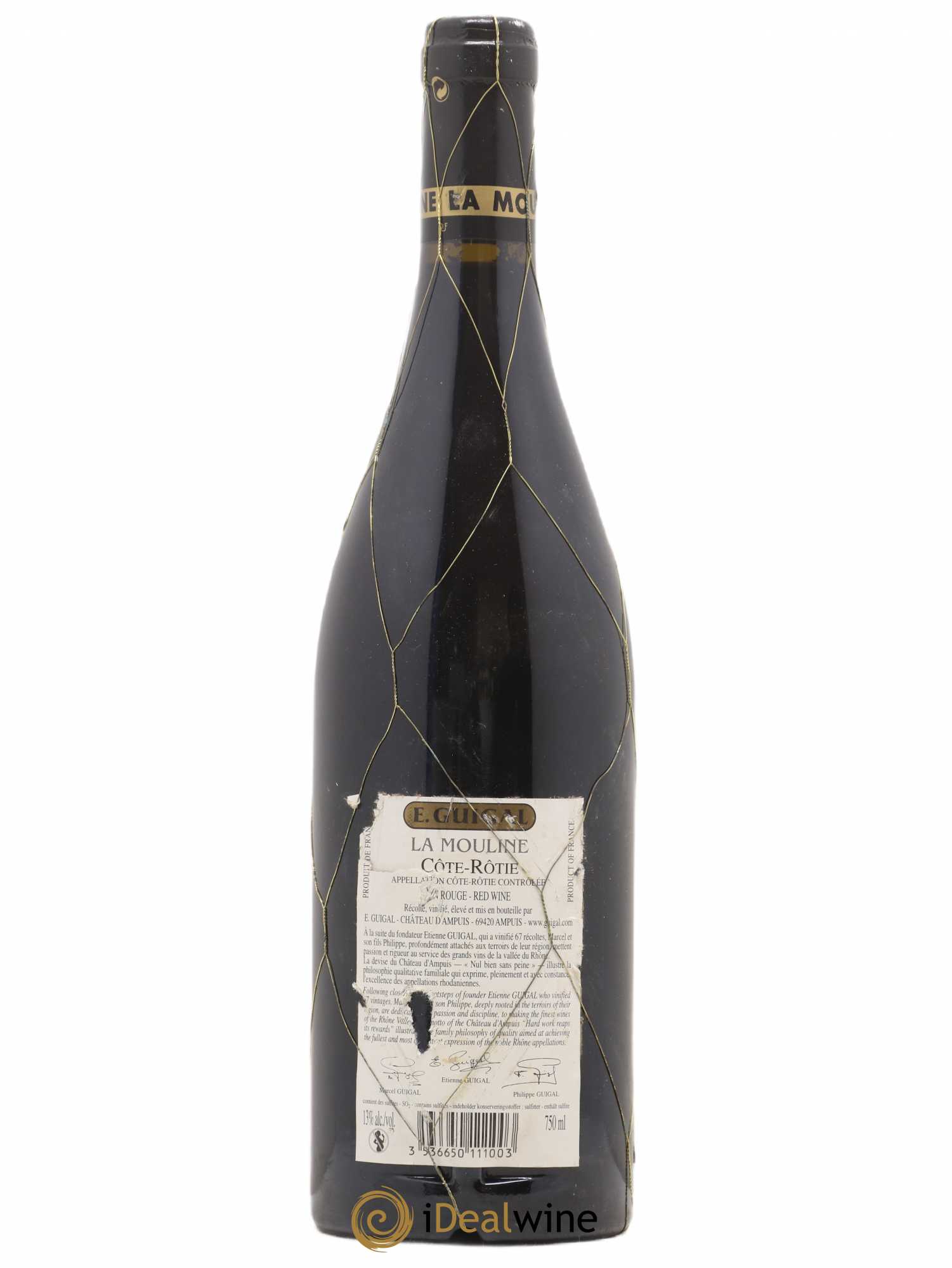 Côte-Rôtie La Mouline Guigal 2005 - Lot of 1 bottle - 1