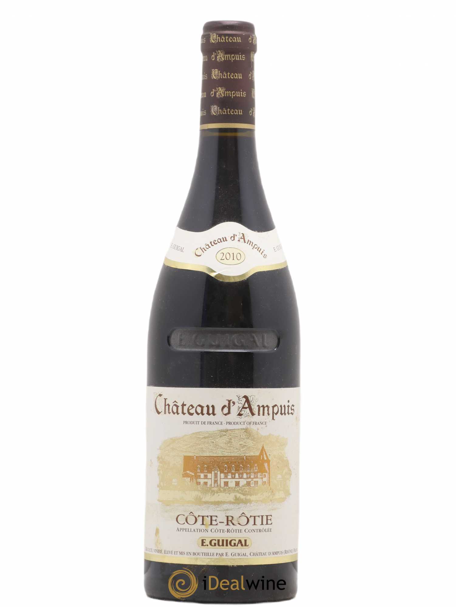 Côte-Rôtie Château d'Ampuis Guigal 2010 - Lot de 1 bouteille - 0