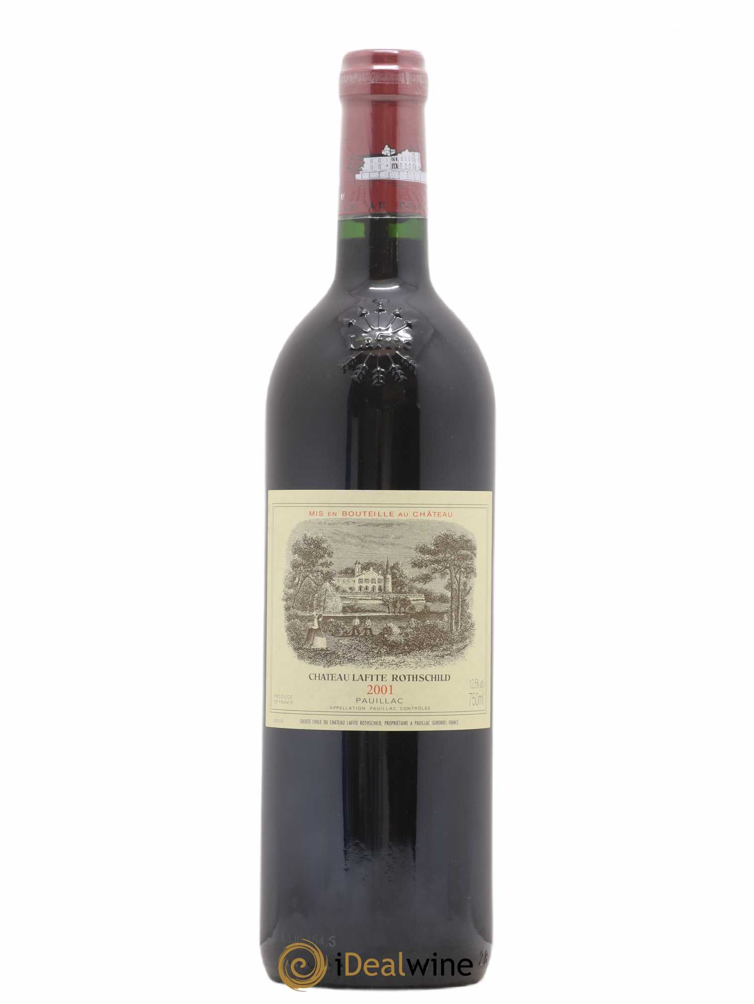 Château Lafite Rothschild 1er Grand Cru Classé 2001 - Lot de 1 bouteille - 0