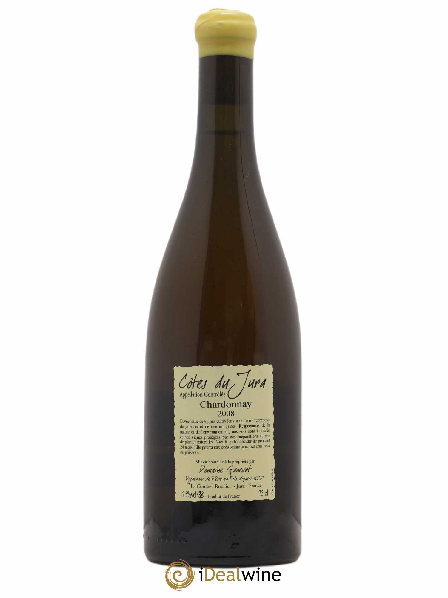 Côtes du Jura Cuvée Florine Jean-François Ganevat (Domaine) 2008 - Lot de 1 bouteille - 1