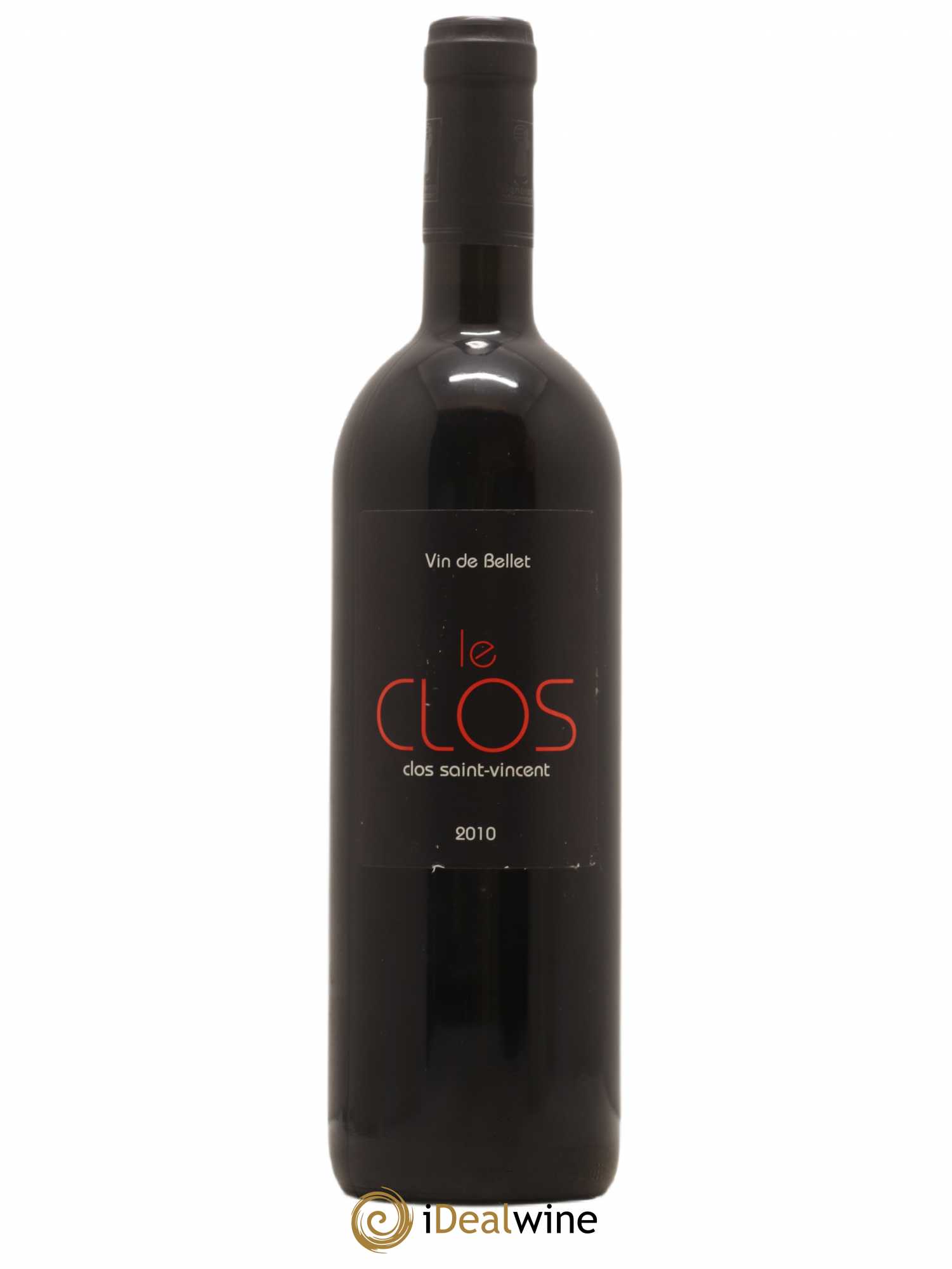 Bellet Clos Saint-Vincent Le Clos Famille Sicardi-Sergi Clos Saint Vincent Le Clos 2010 - Lot de 1 bouteille - 0