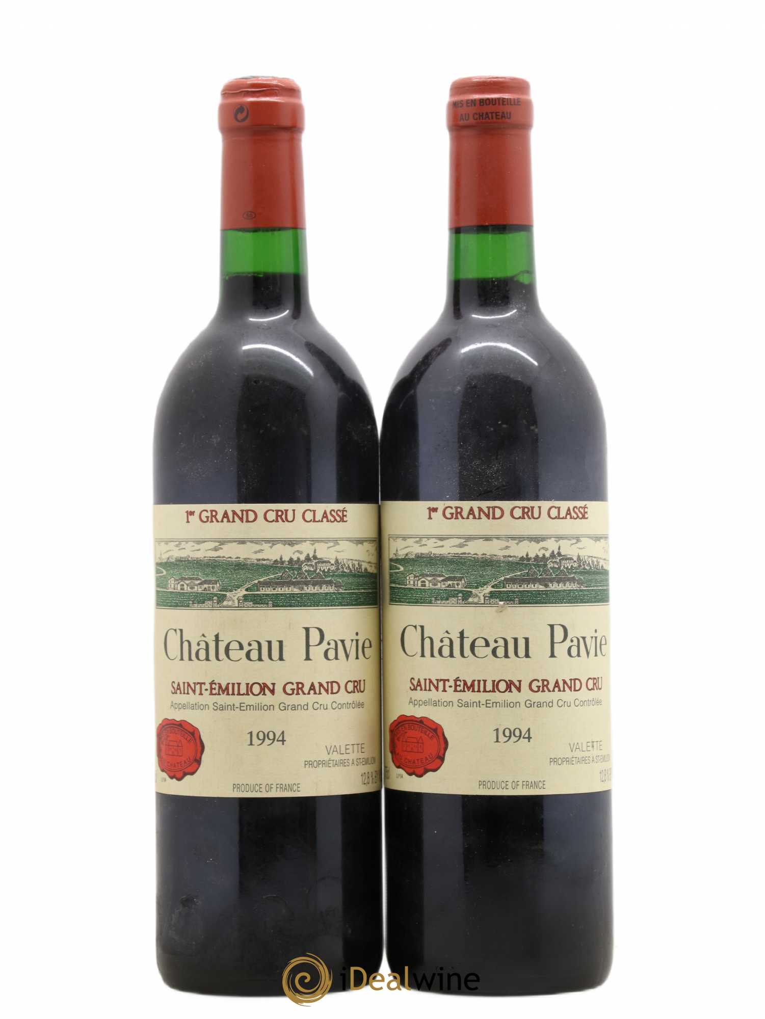 Château Pavie 1er Grand Cru Classé A 1994 - Lot de 2 bouteilles - 0