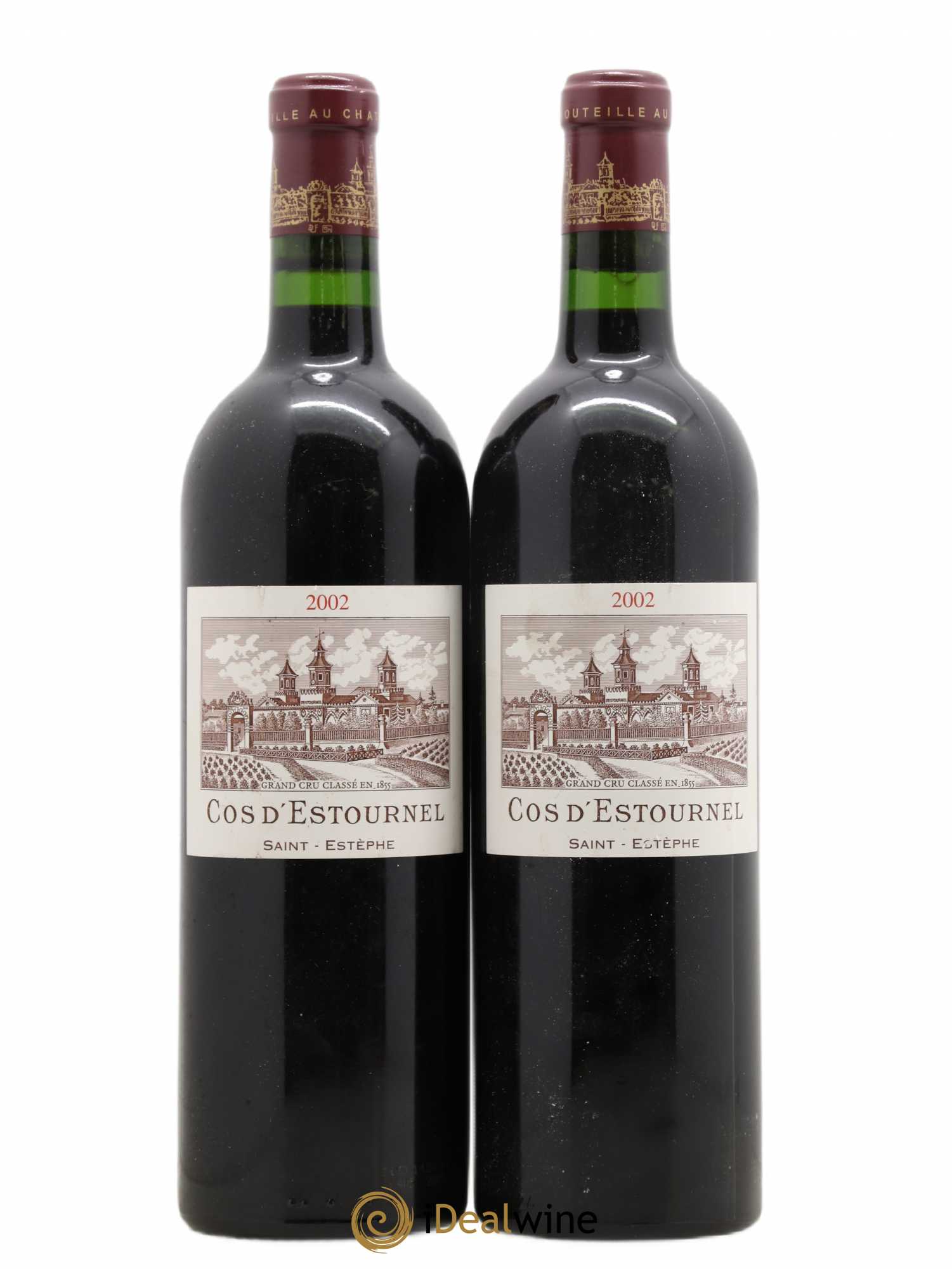 Cos d'Estournel 2ème Grand Cru Classé 2002 - Lot de 2 bouteilles - 0