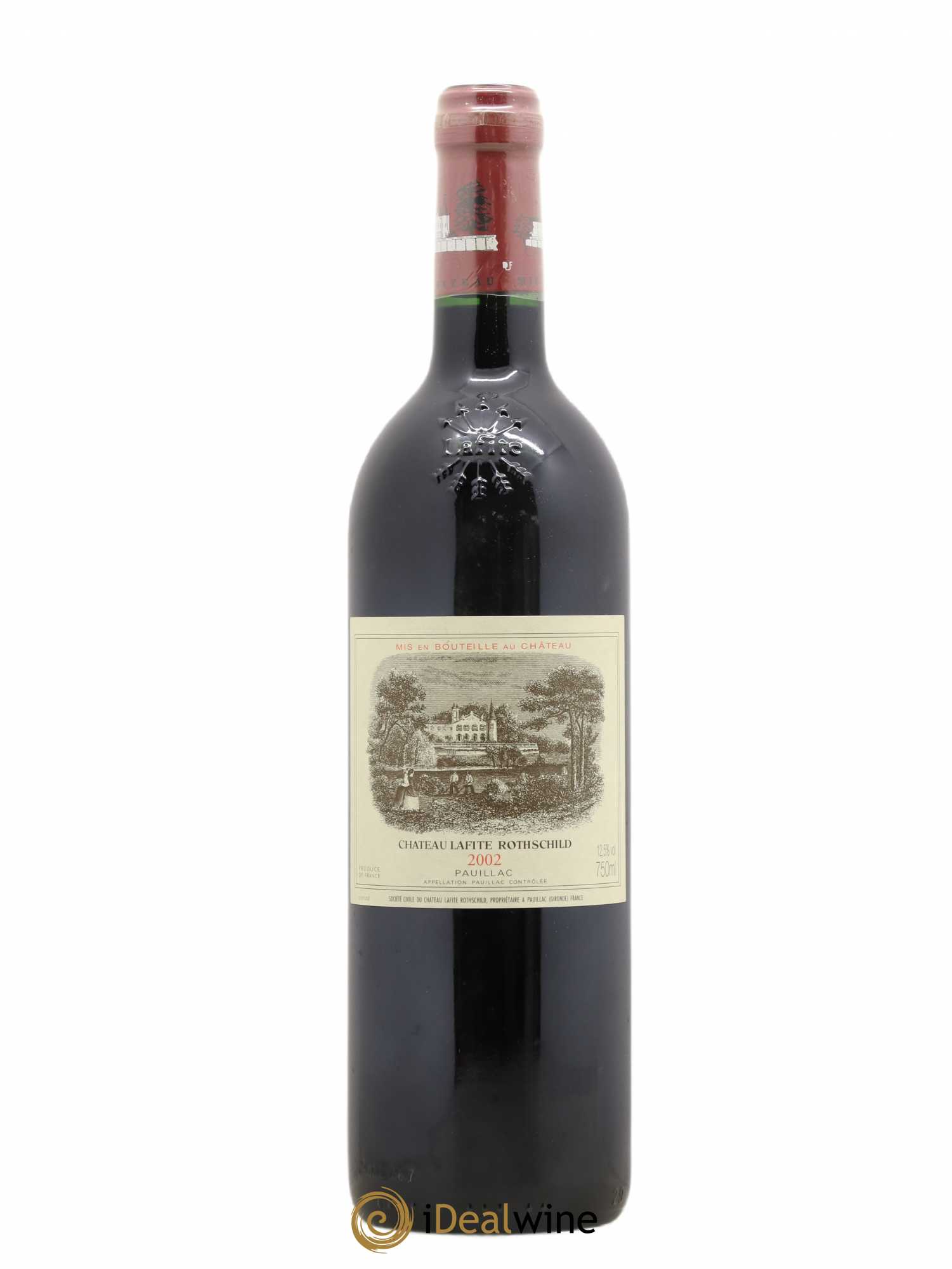 Château Lafite Rothschild 1er Grand Cru Classé 2002 - Lot de 1 bouteille - 0