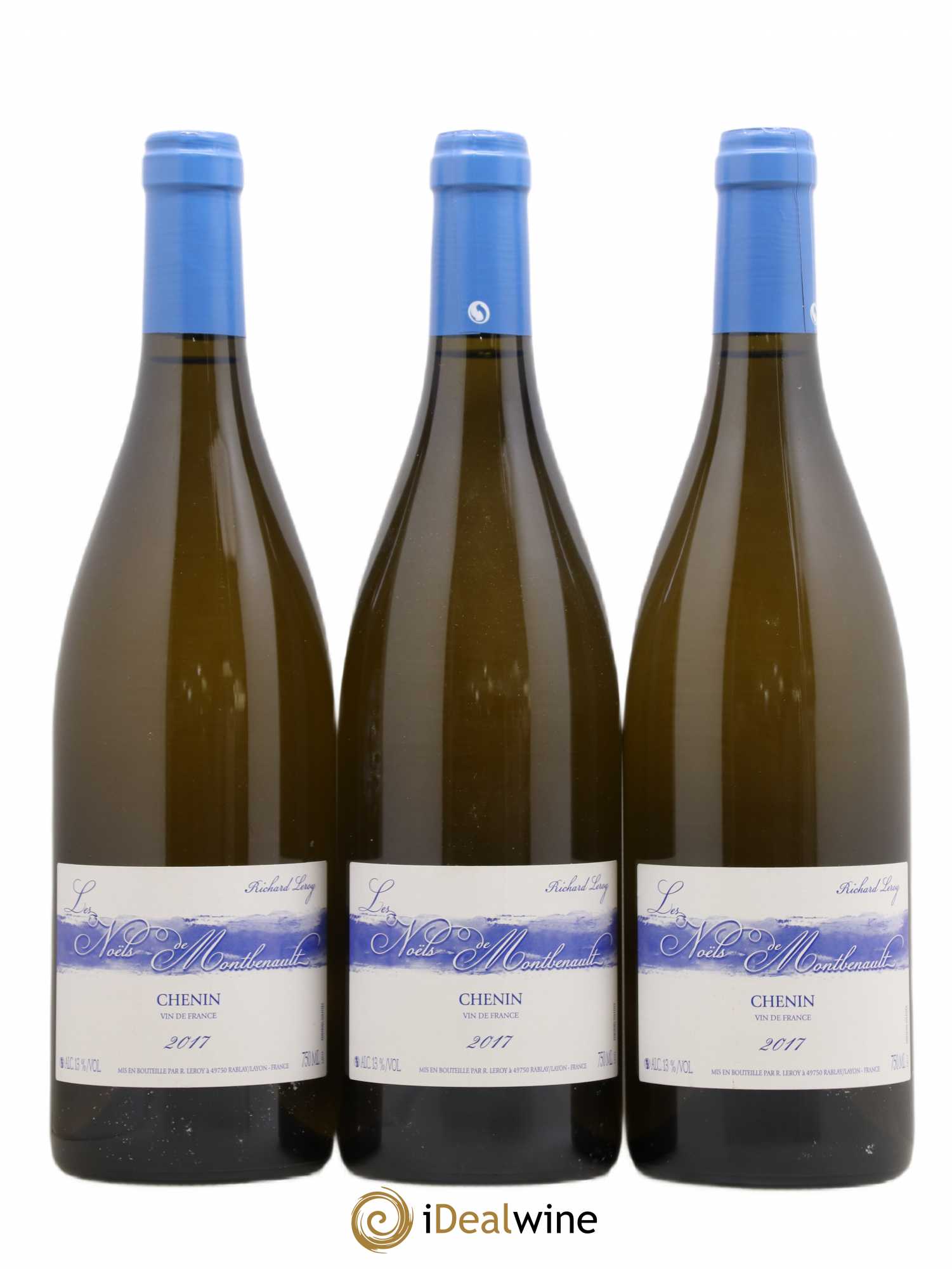 Vin de France Les Noëls de Montbenault Richard Leroy 2017 - Lot de 3 bouteilles - 0