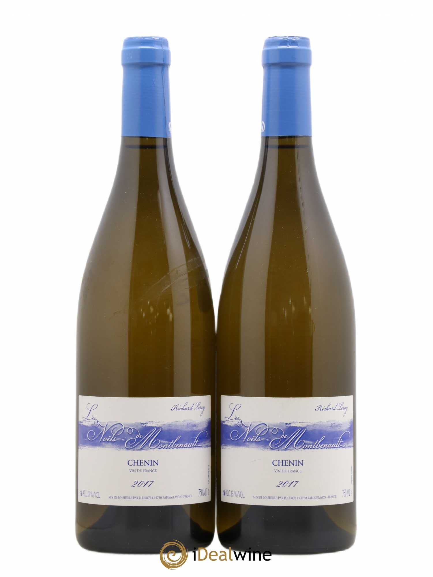 Vin de France Les Noëls de Montbenault Richard Leroy 2017 - Lot de 2 bouteilles - 0