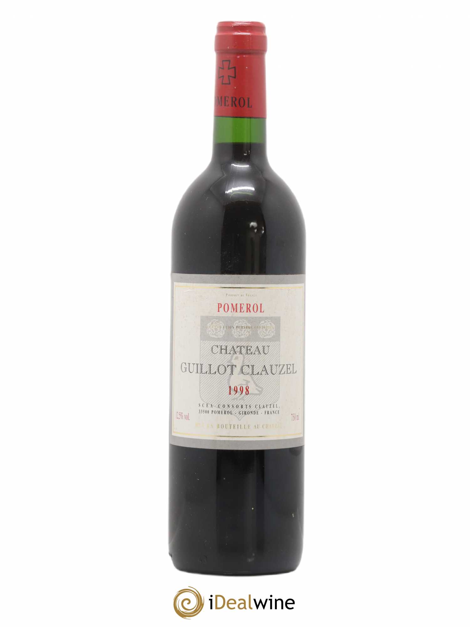 Château Guillot Clauzel 1998 - Lot de 1 bouteille - 0