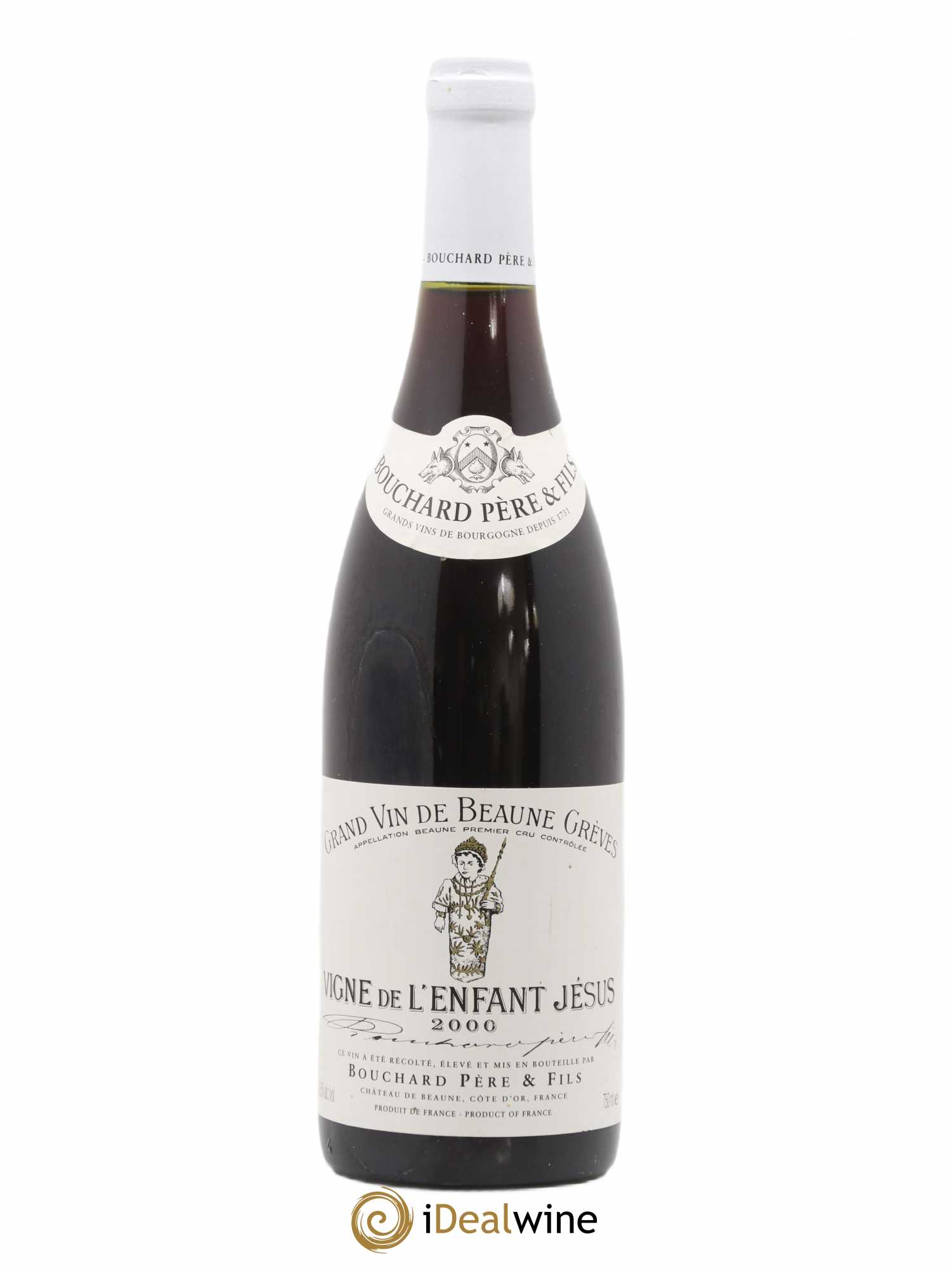Beaune 1er Cru Grèves - Vigne de l'Enfant Jésus Bouchard Père & Fils 2000 - Lot de 1 bouteille - 0