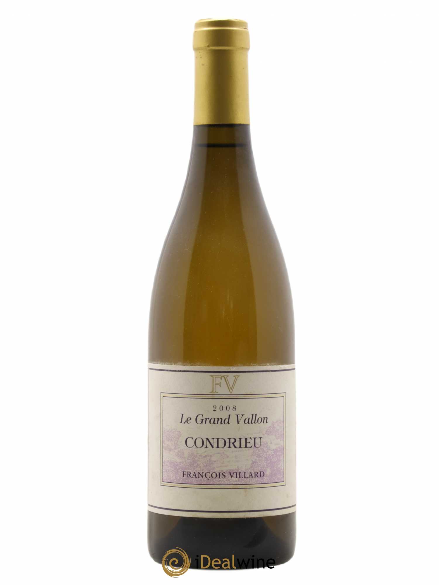 Condrieu Le Grand Vallon François Villard 2008 - Lot de 1 bouteille - 0