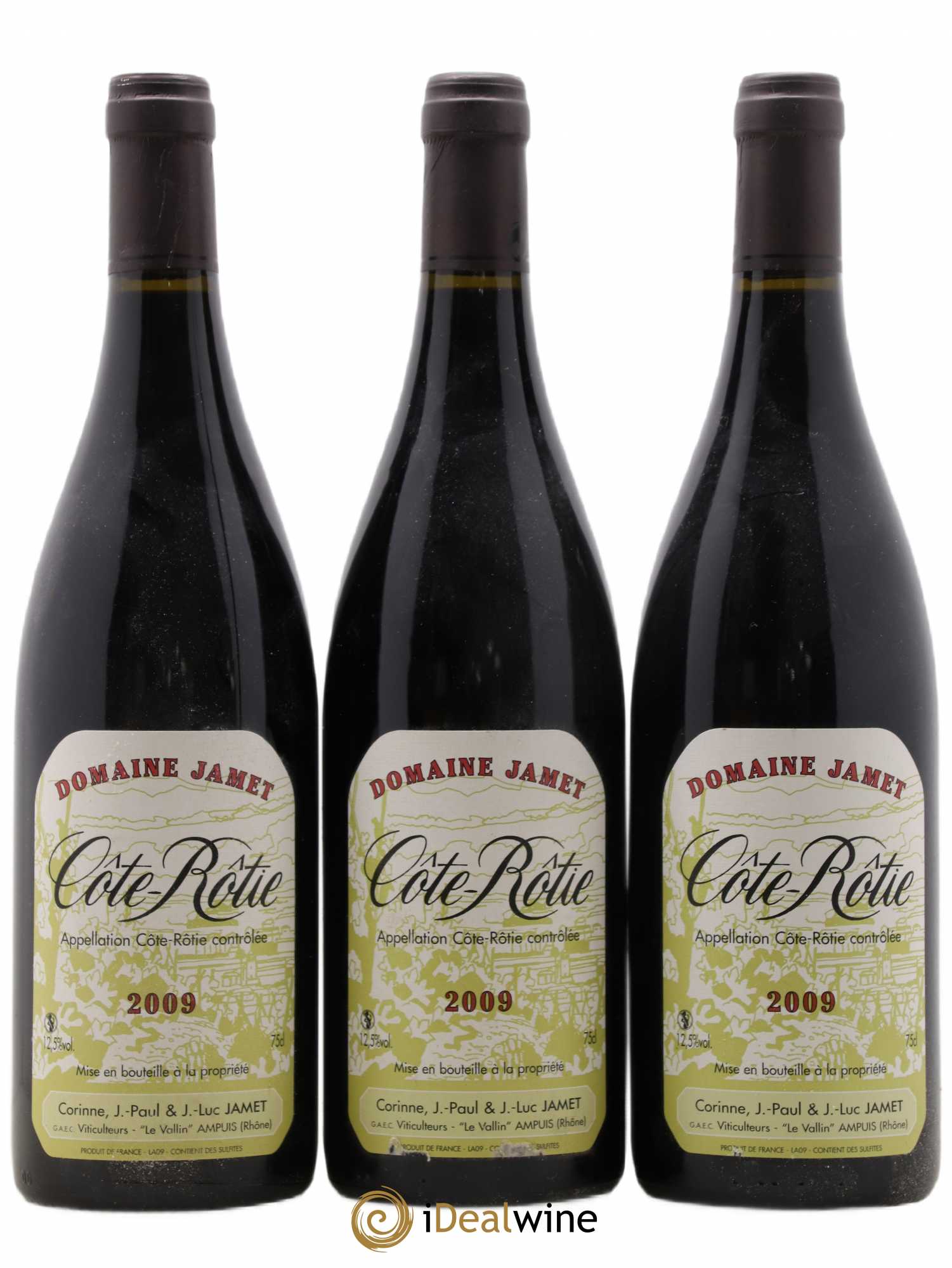 Côte-Rôtie Jamet (Domaine) 2009 - Lot de 3 bouteilles - 0