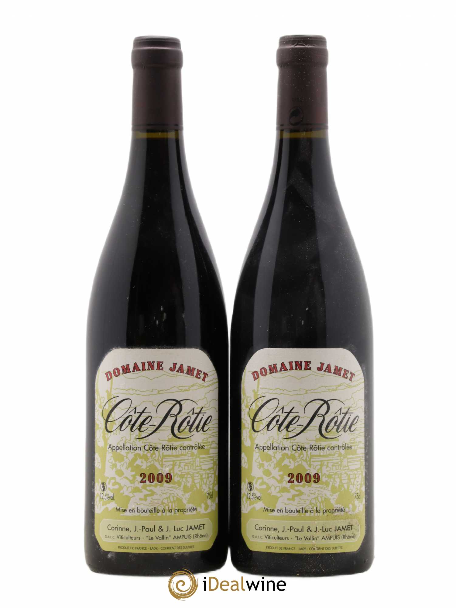 Côte-Rôtie Jamet (Domaine) 2009 - Lot de 2 bouteilles - 0