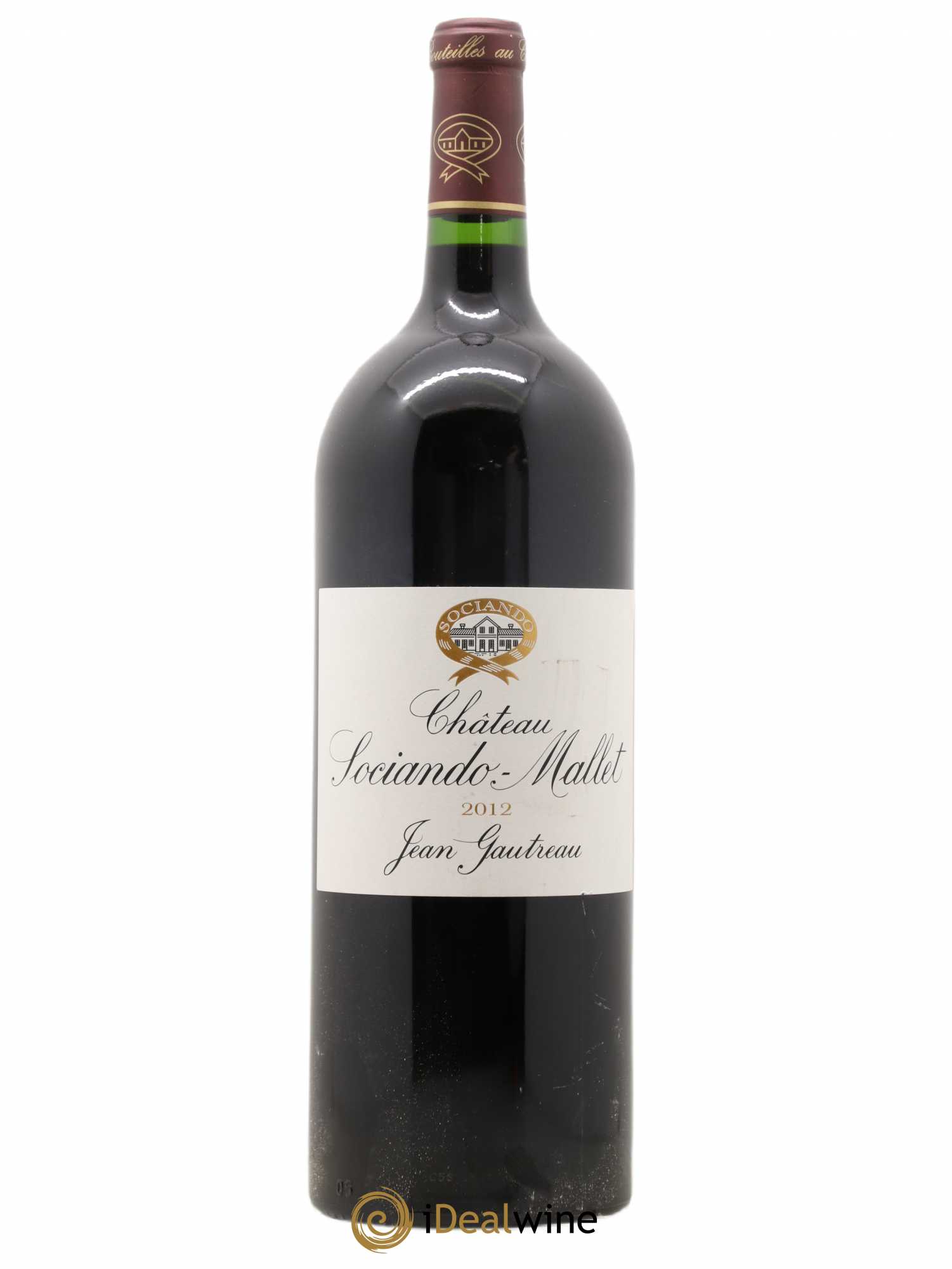 Château Sociando Mallet 2012 - Lot de 1 magnum - 0