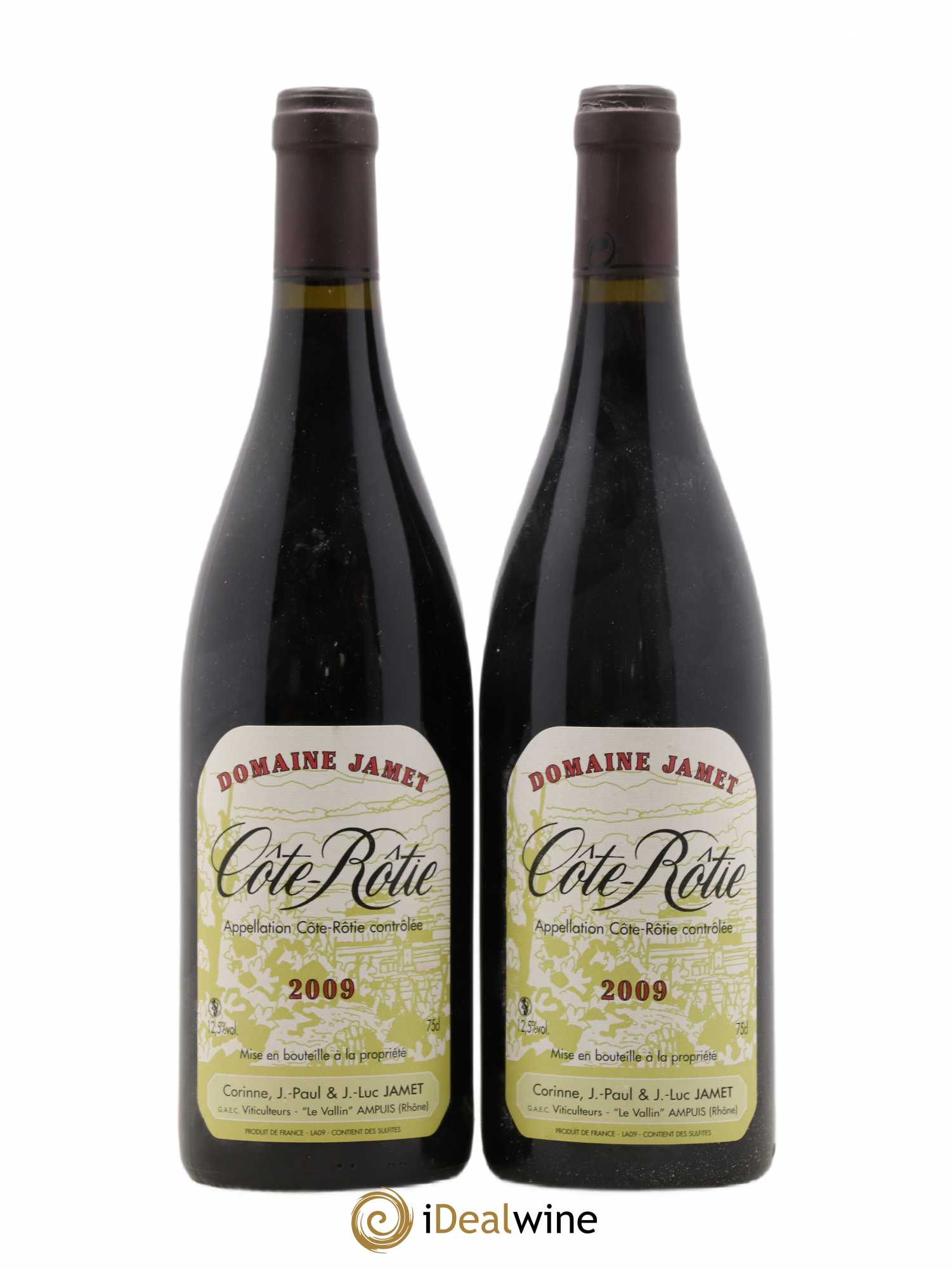 Côte-Rôtie Jamet (Domaine) 2009 - Lot de 2 bouteilles - 0