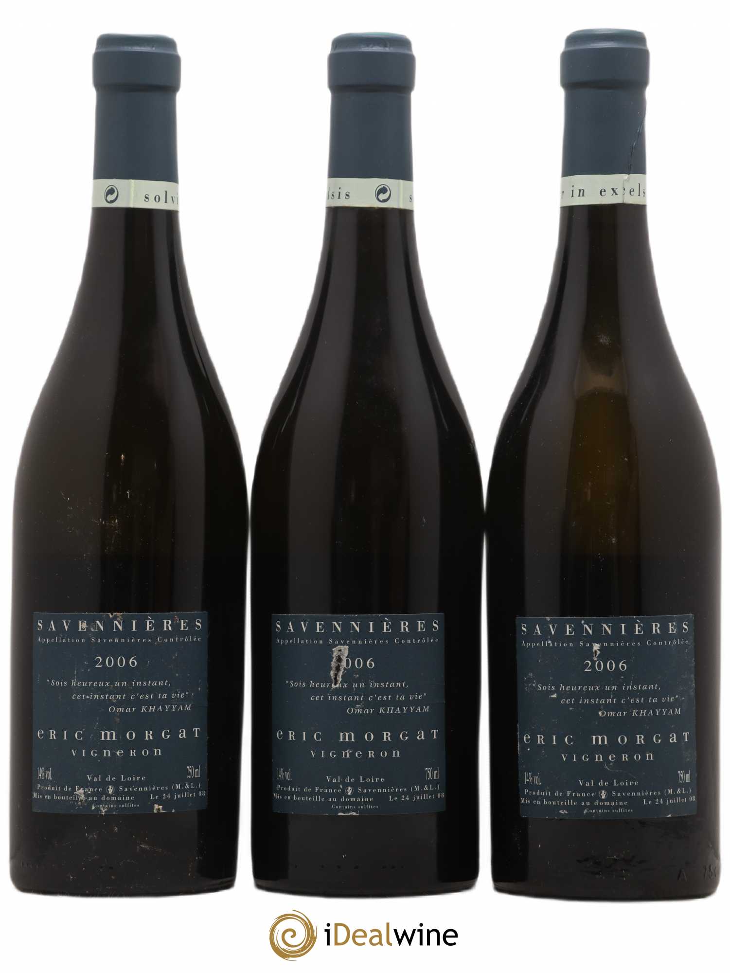 Savennières L'Enclos Eric Morgat 2006 - Posten von 3 Flaschen - 1