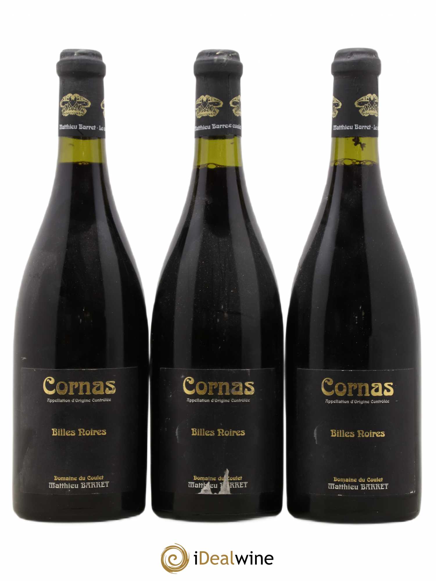 Cornas Billes Noires Coulet (Domaine du) - Matthieu Barret 2006 - Lot de 3 bouteilles - 0