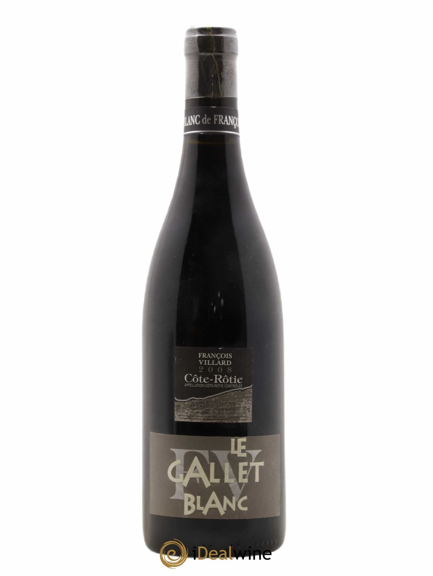 Côte-Rôtie Le Gallet Blanc François Villard 2008 - Lot de 1 bouteille - 0