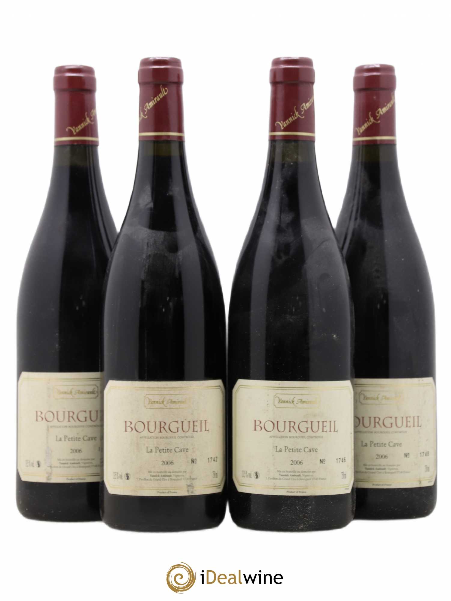 Bourgueil Petite cave Yannick Amirault (Domaine) (sans prix de réserve) 2006 - Lot de 4 bouteilles - 0