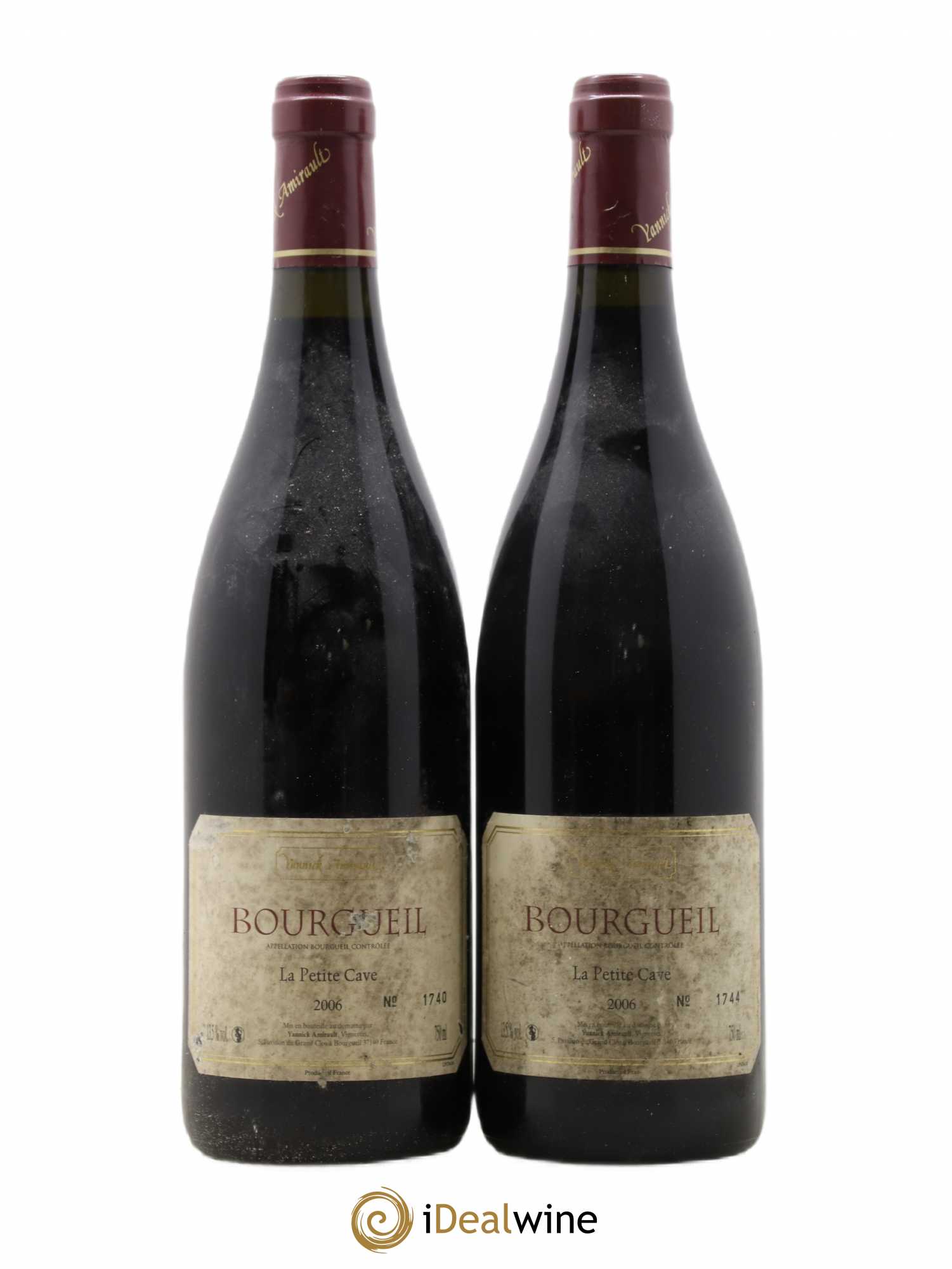 Bourgueil Petite cave Yannick Amirault (Domaine) 2006 - Lot de 2 bouteilles - 0