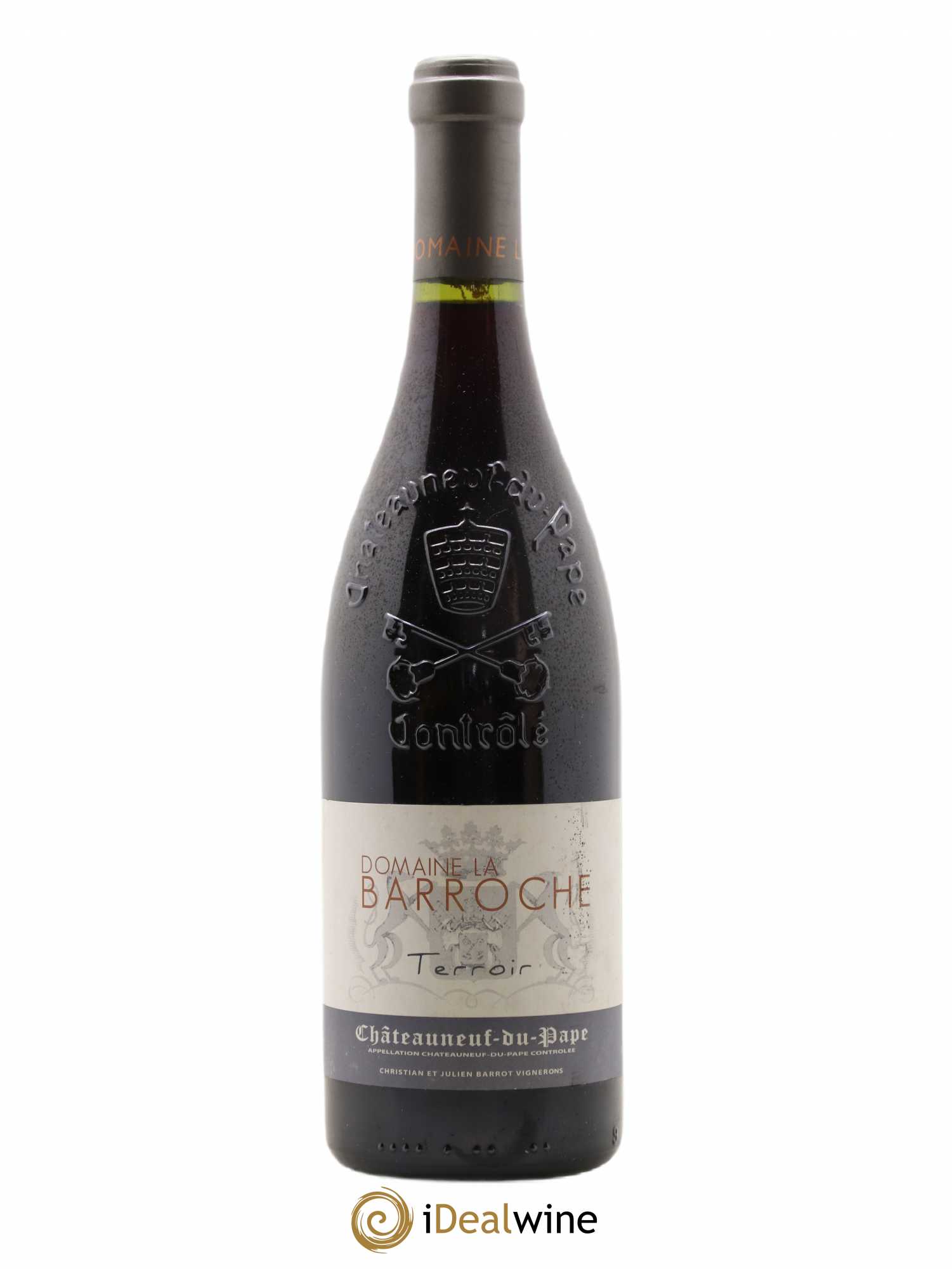 Châteauneuf-du-Pape Terroir Domaine la Barroche (sans prix de réserve) 2009 - Posten von 1 Flasche - 0