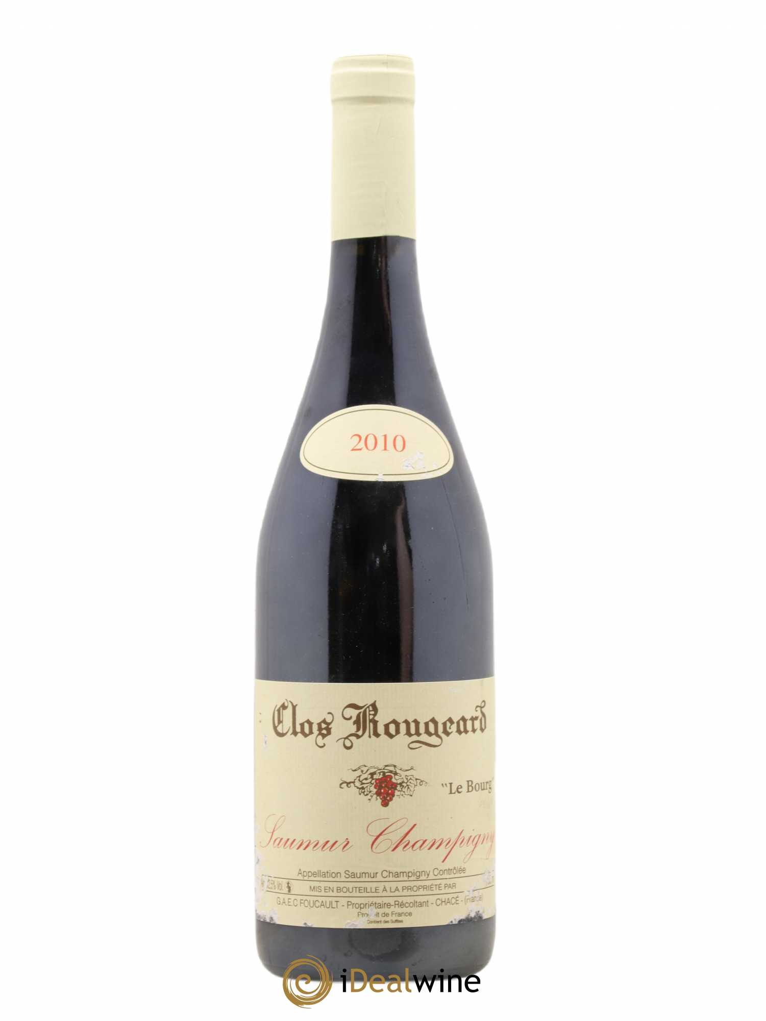 Saumur-Champigny Le Bourg Clos Rougeard 2010 - Lot de 1 bouteille - 0