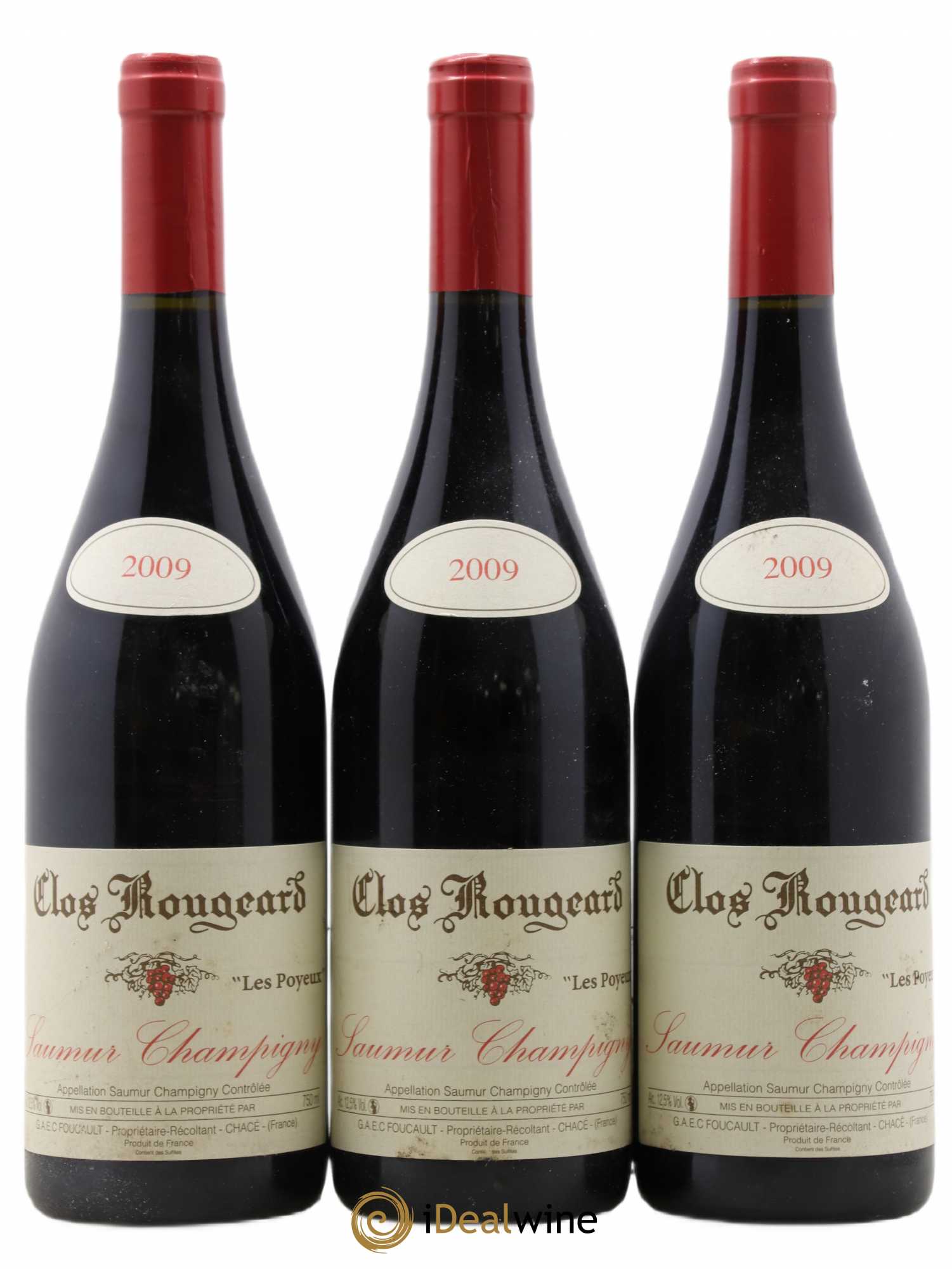 Saumur-Champigny Les Poyeux Clos Rougeard 2009 - Lot de 3 bouteilles - 0
