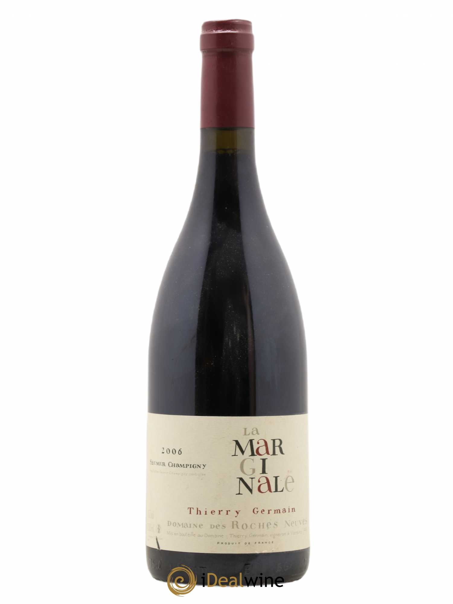 Saumur-Champigny La Marginale Domaine des Roches Neuves - Thierry Germain 2006 - Lot de 1 bouteille - 0