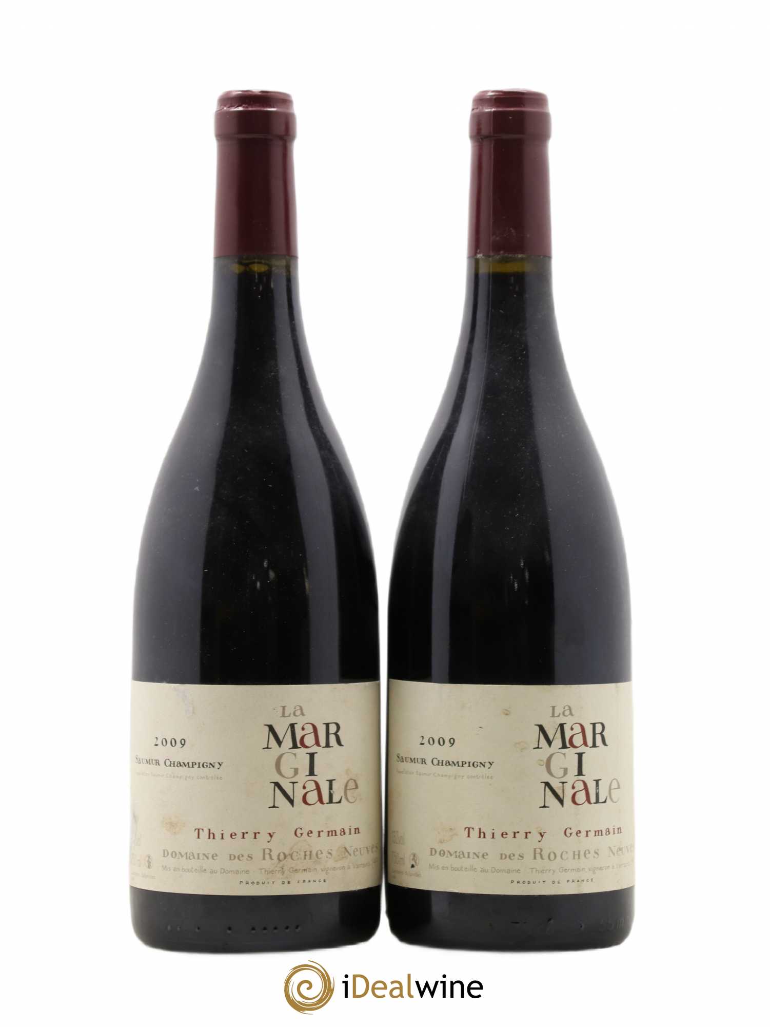 Saumur-Champigny La Marginale Domaine des Roches Neuves - Thierry Germain 2009 - Lot de 2 bouteilles - 0
