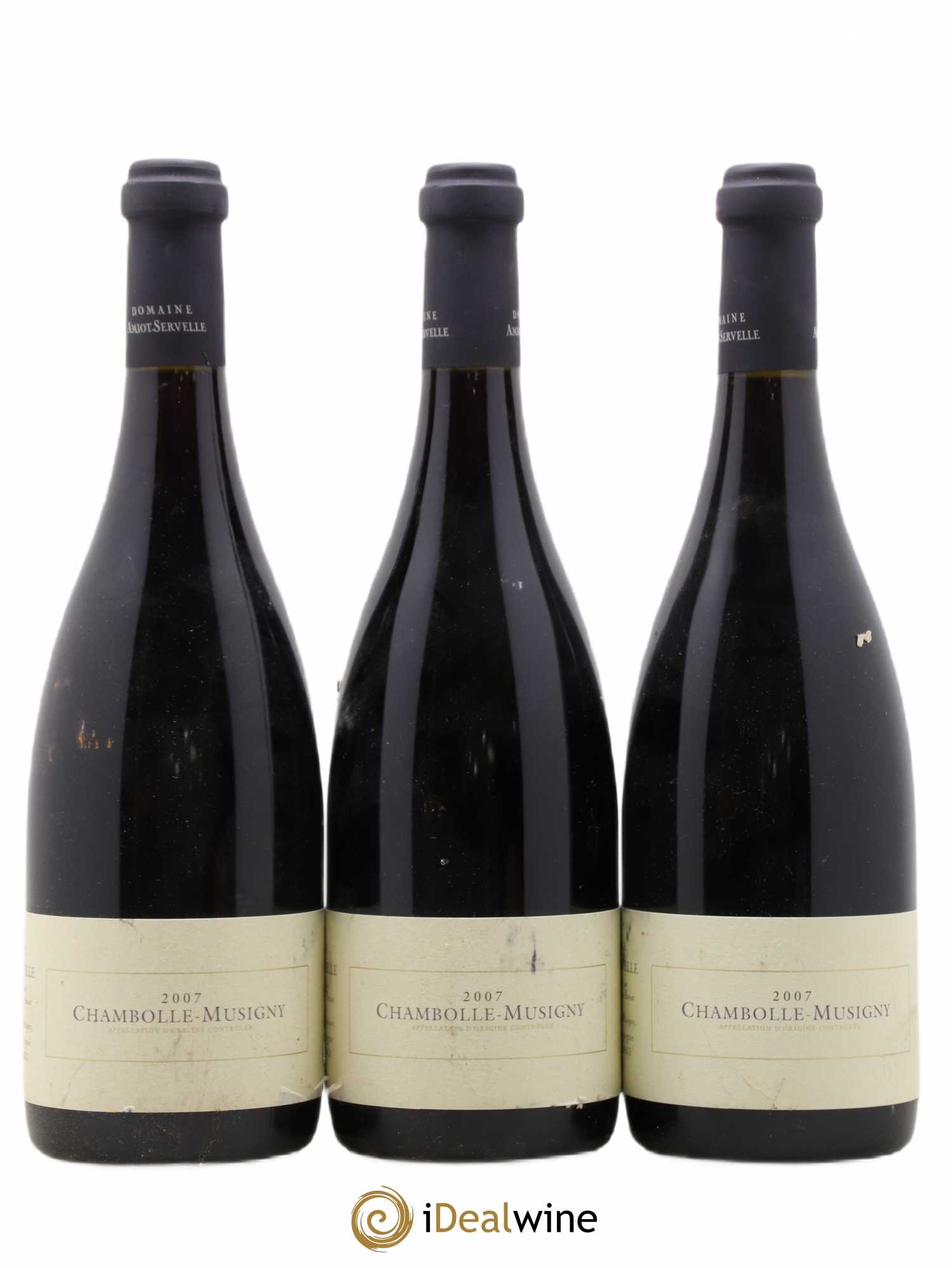 Chambolle-Musigny Amiot-Servelle 2007 - Lot de 3 bouteilles - 0
