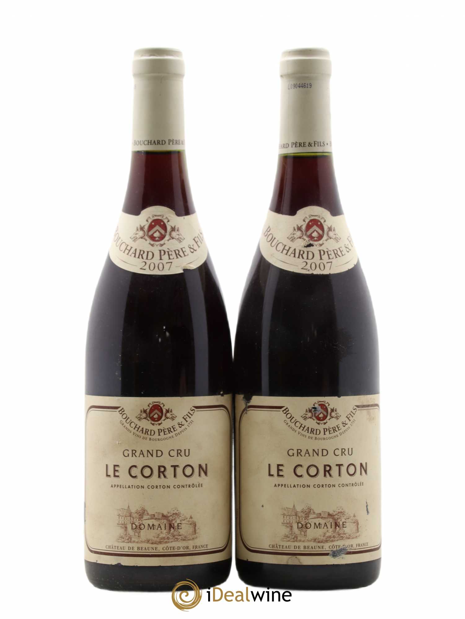 Corton Grand Cru Le Corton Bouchard Père & Fils 2007 - Lot de 2 bouteilles - 0